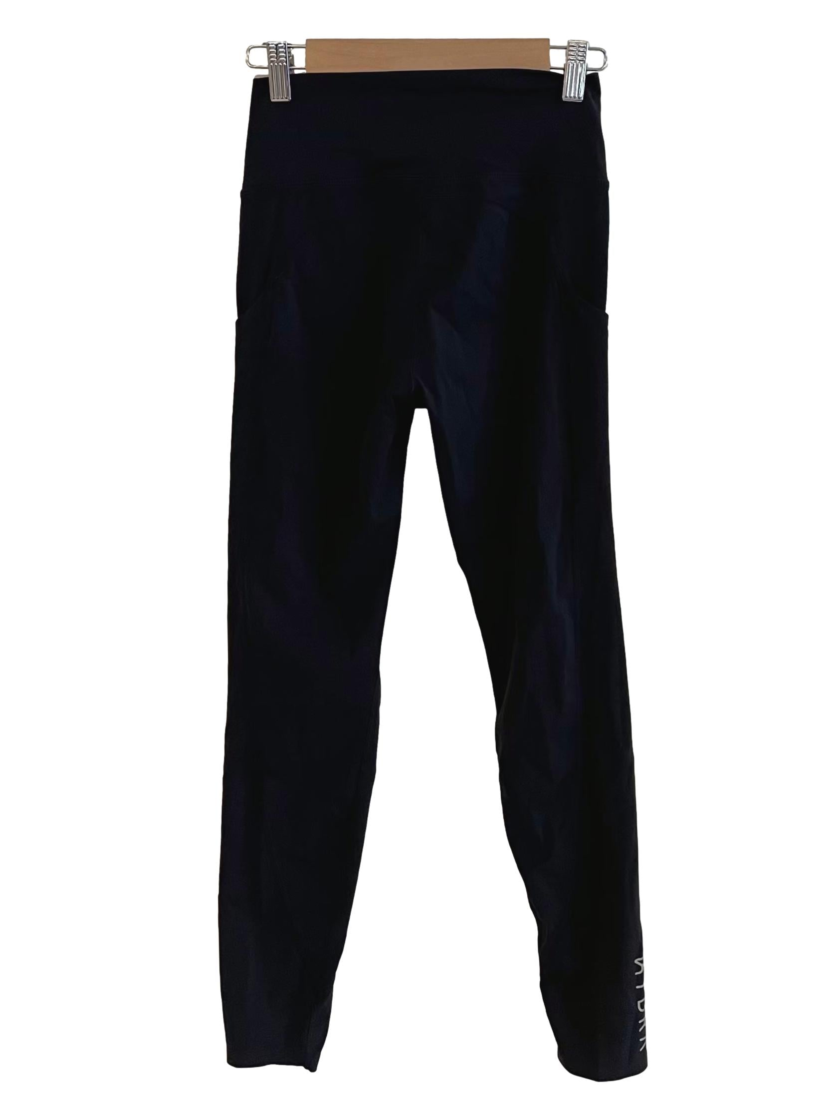 Black Logo Tights