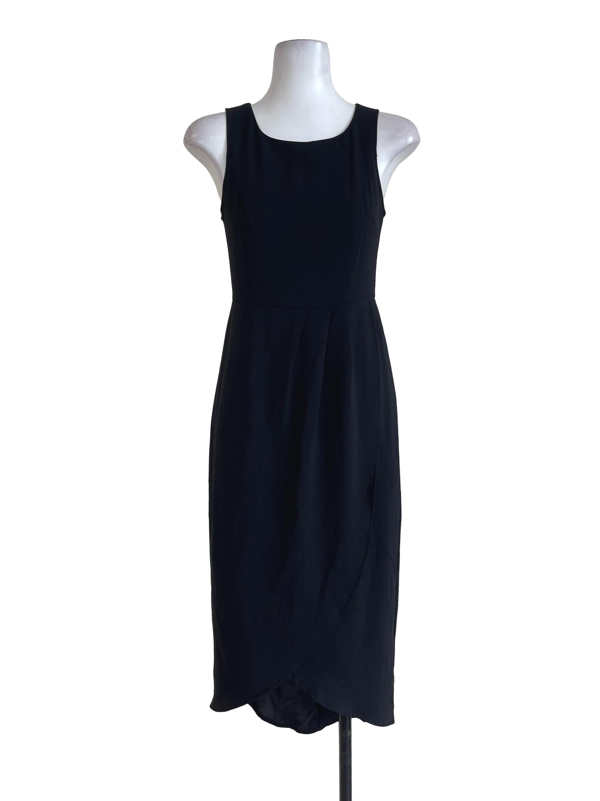 Black Slit Dress
