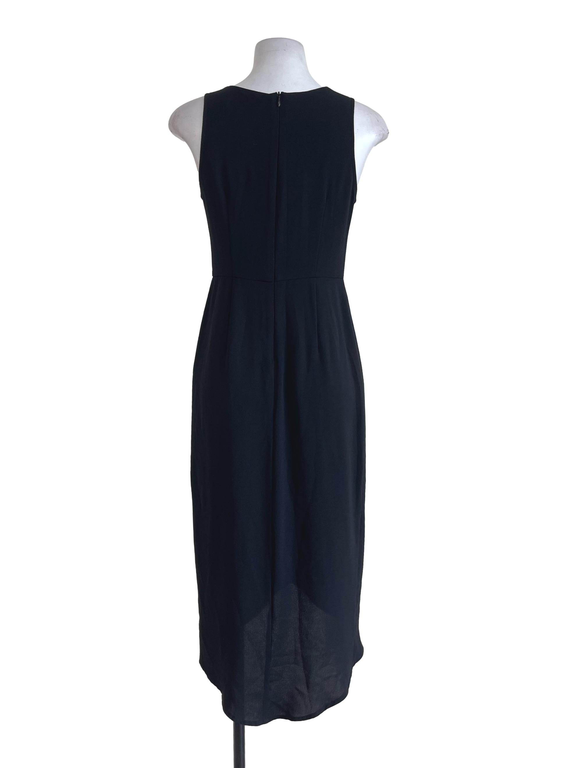 Black Slit Dress