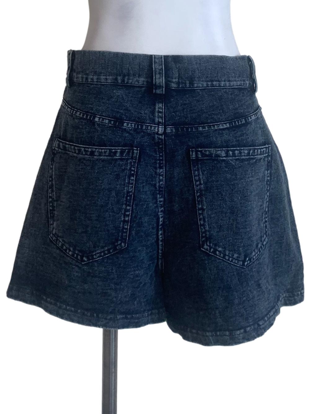 Denim Blue Boyfriend Shorts