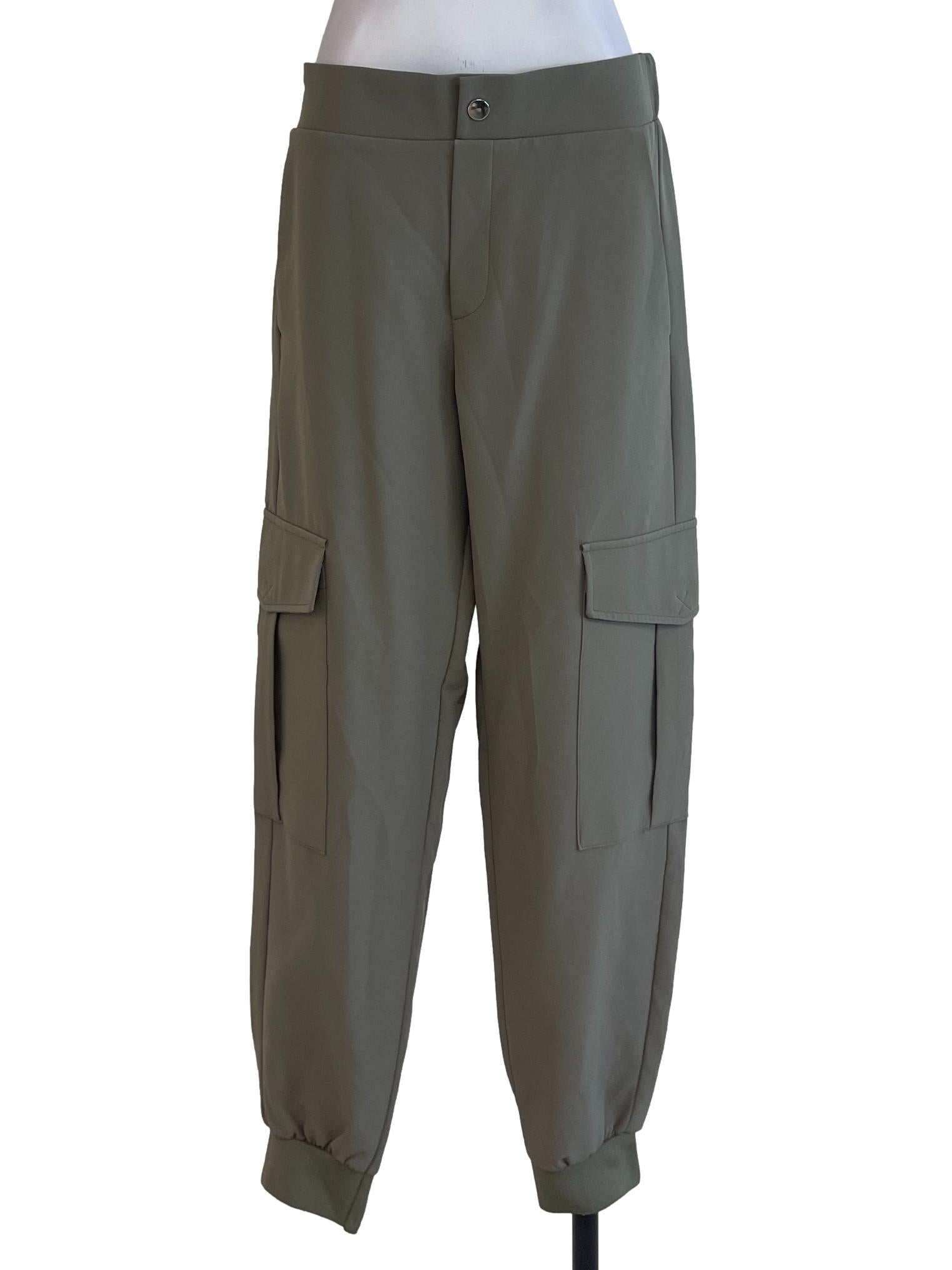 Green Cargo Fashion Pants