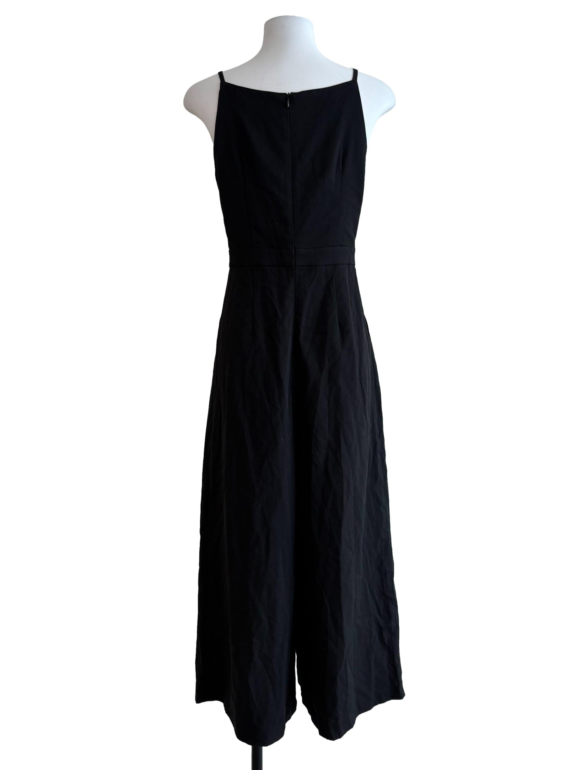 Onyx Black Sleeveless Jumpsuit