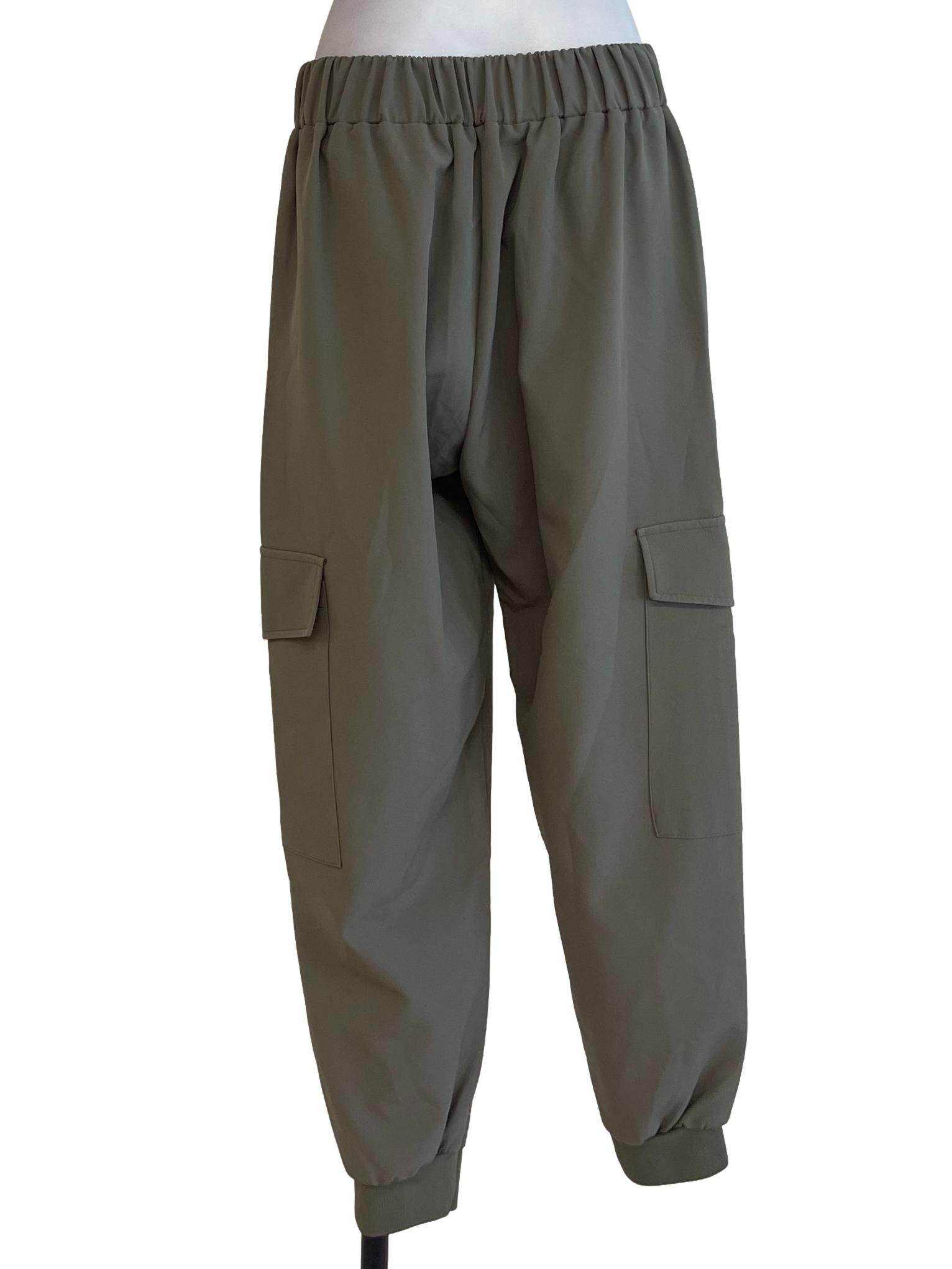 Green Cargo Fashion Pants
