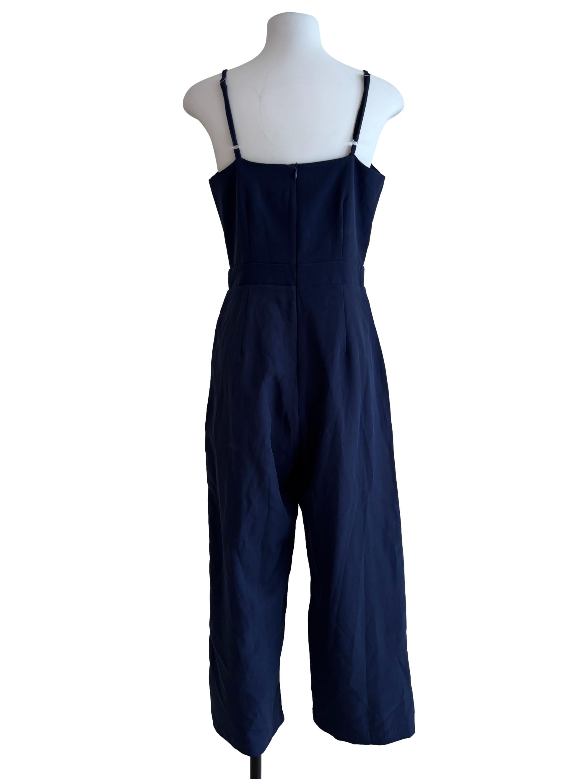 Navy Blue Sweetheart Jumpsuit