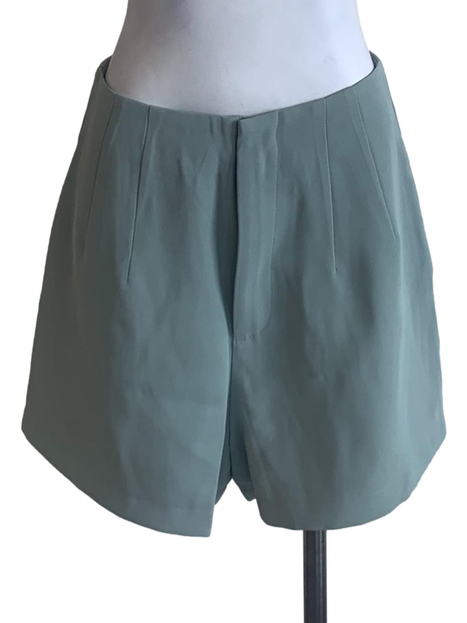 Sage Green Loose Shorts