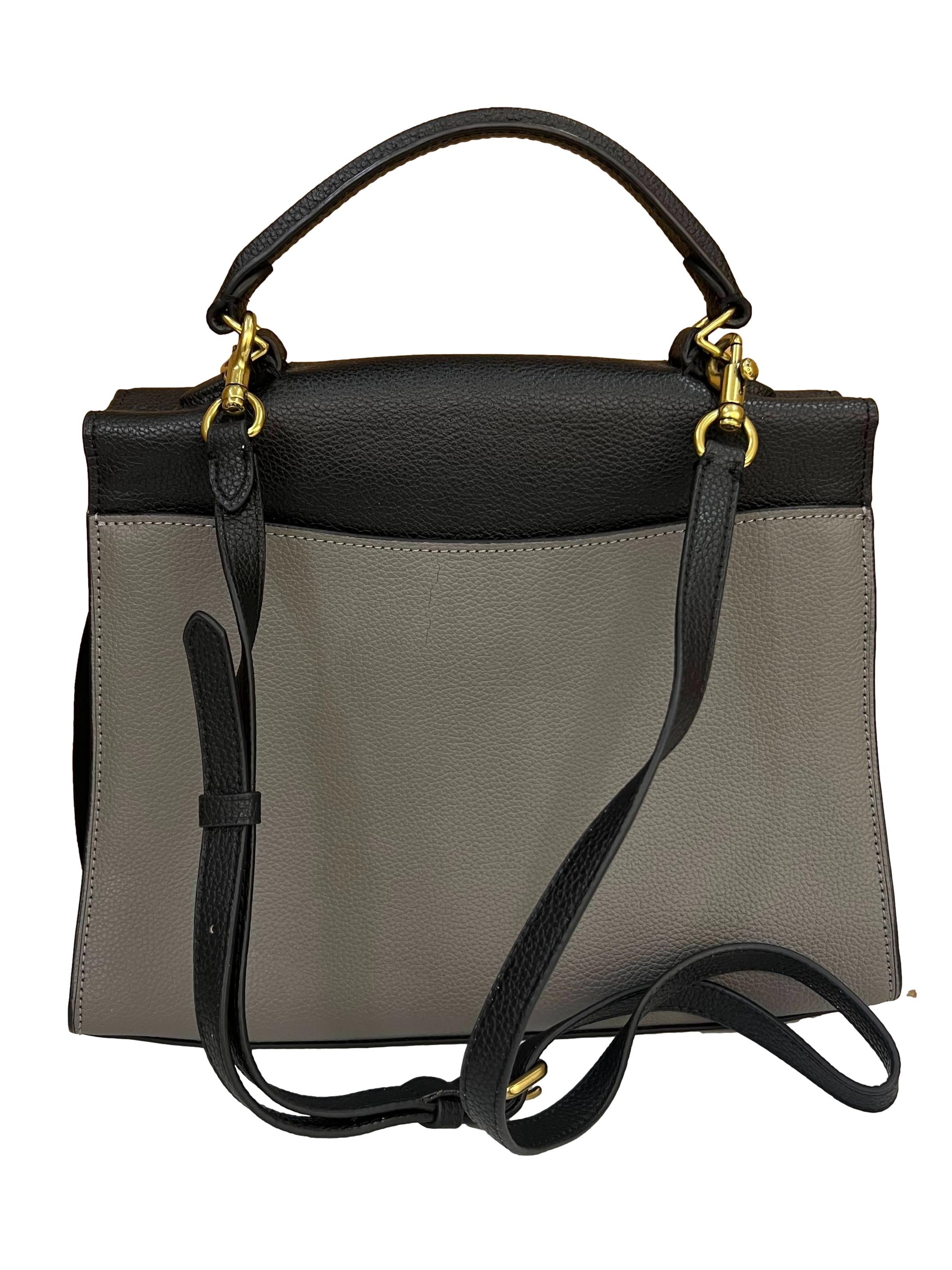 Multicolour Leather Tabby Top Handle Crossbody Bag CSN