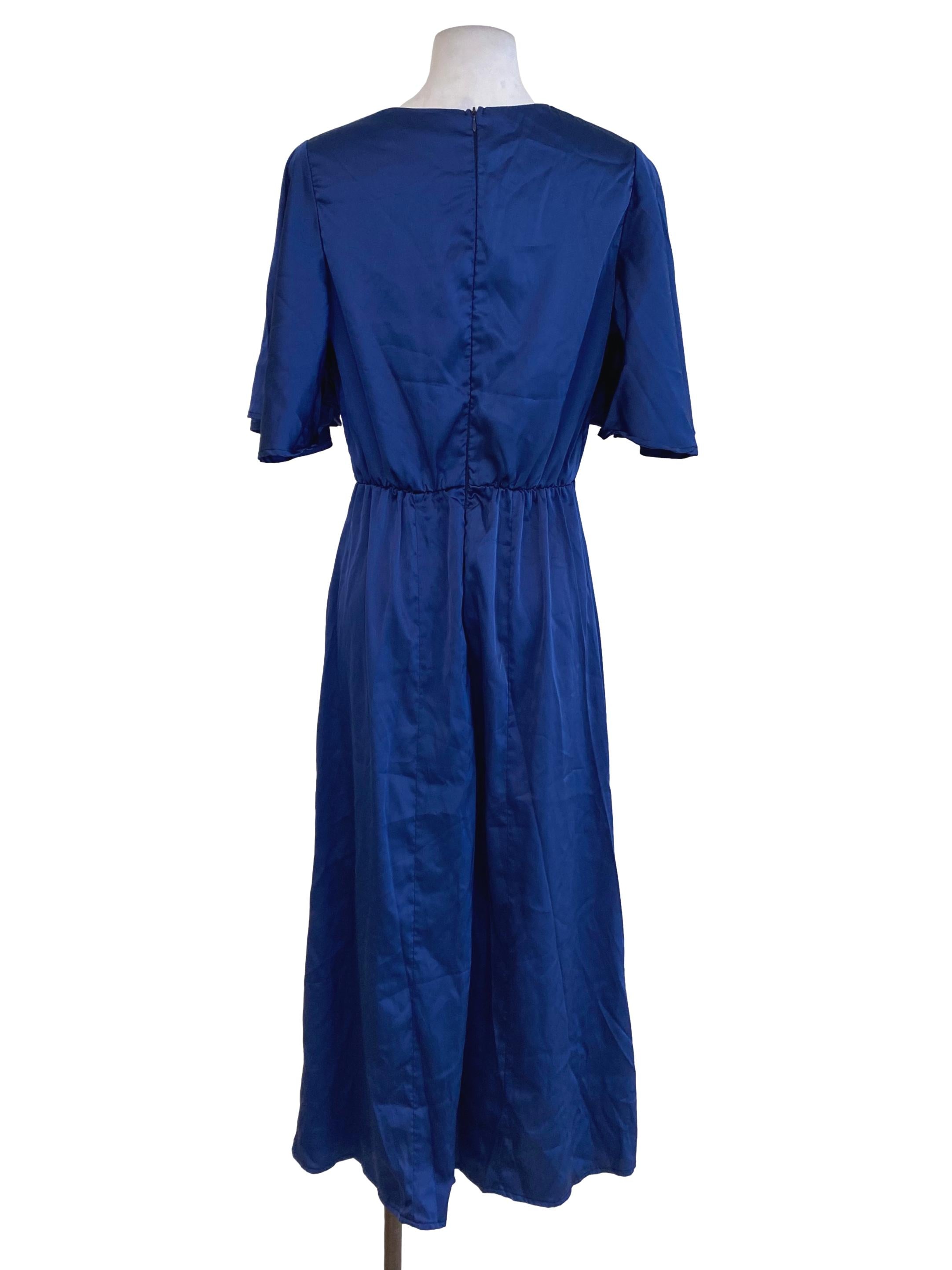 Blue Slip Dress | REFASH
