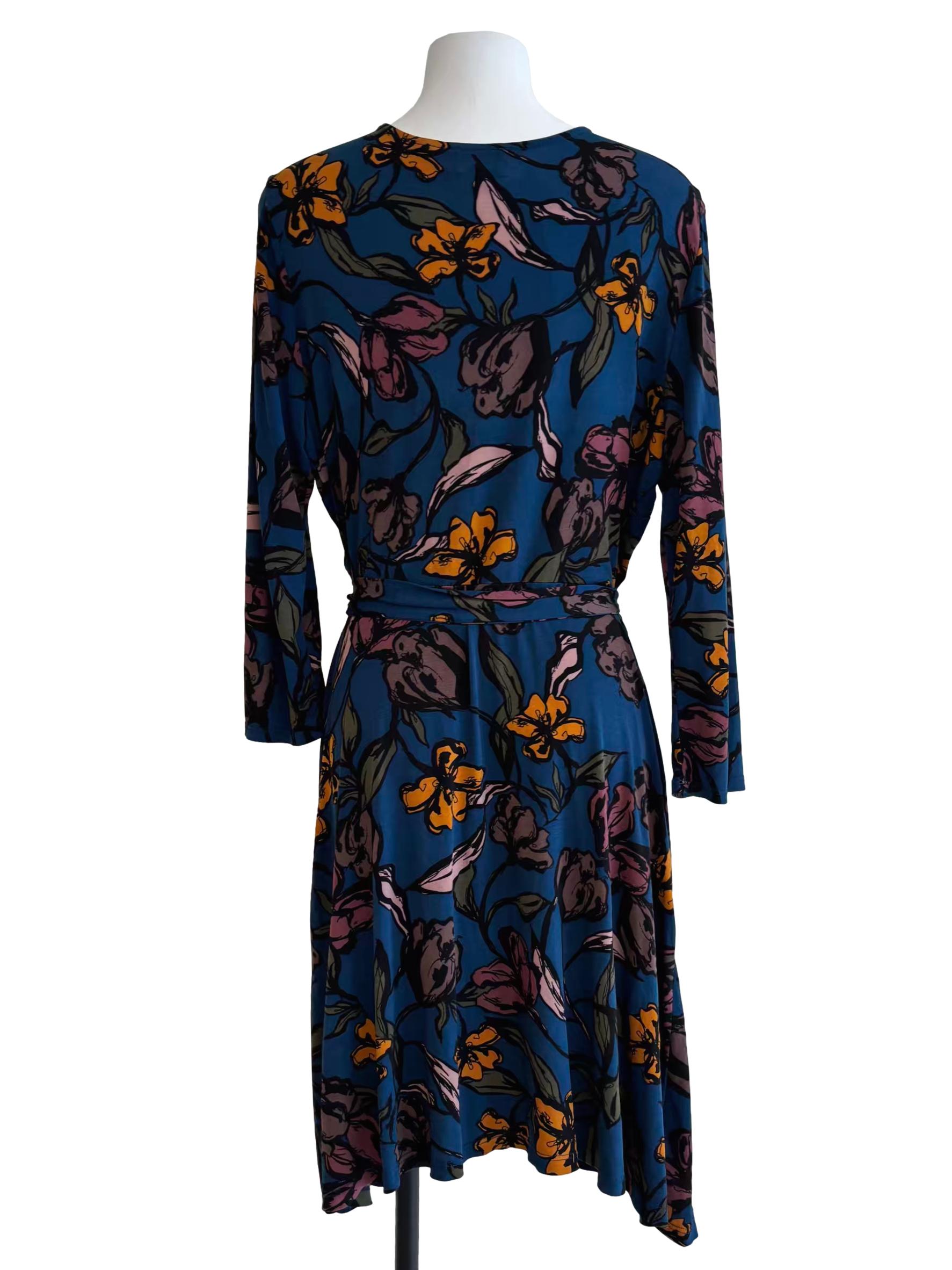 Blue Tulips Poseidon Perfect Wrap Dress CSN