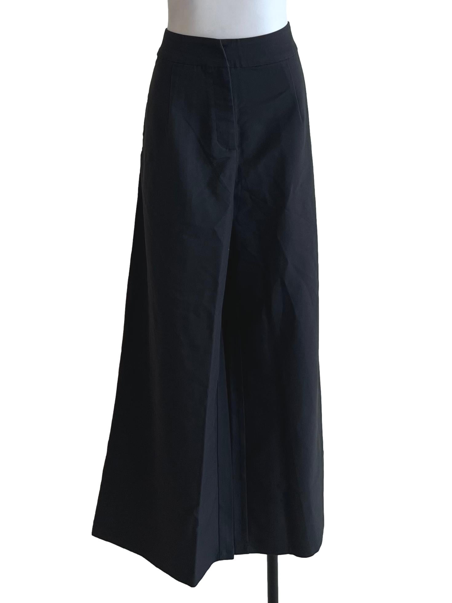 Black Plain Formal Pants