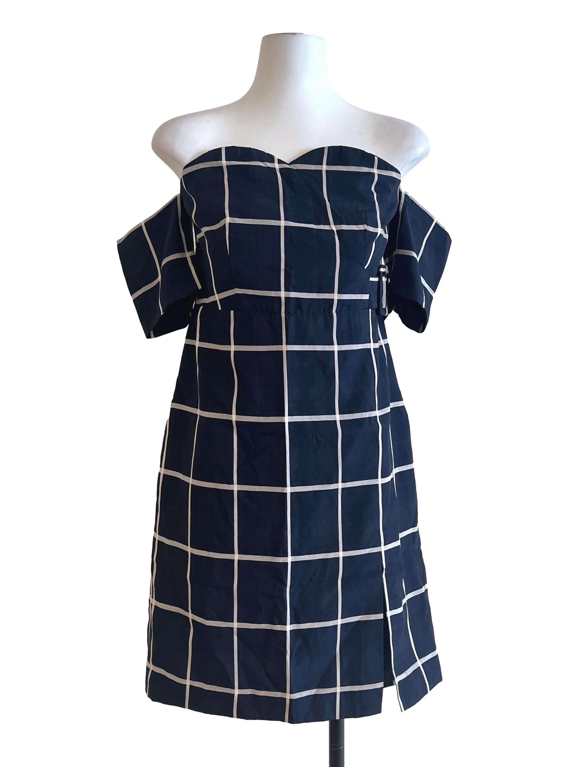 Peacock Blue Sweetheart A-Line Dress