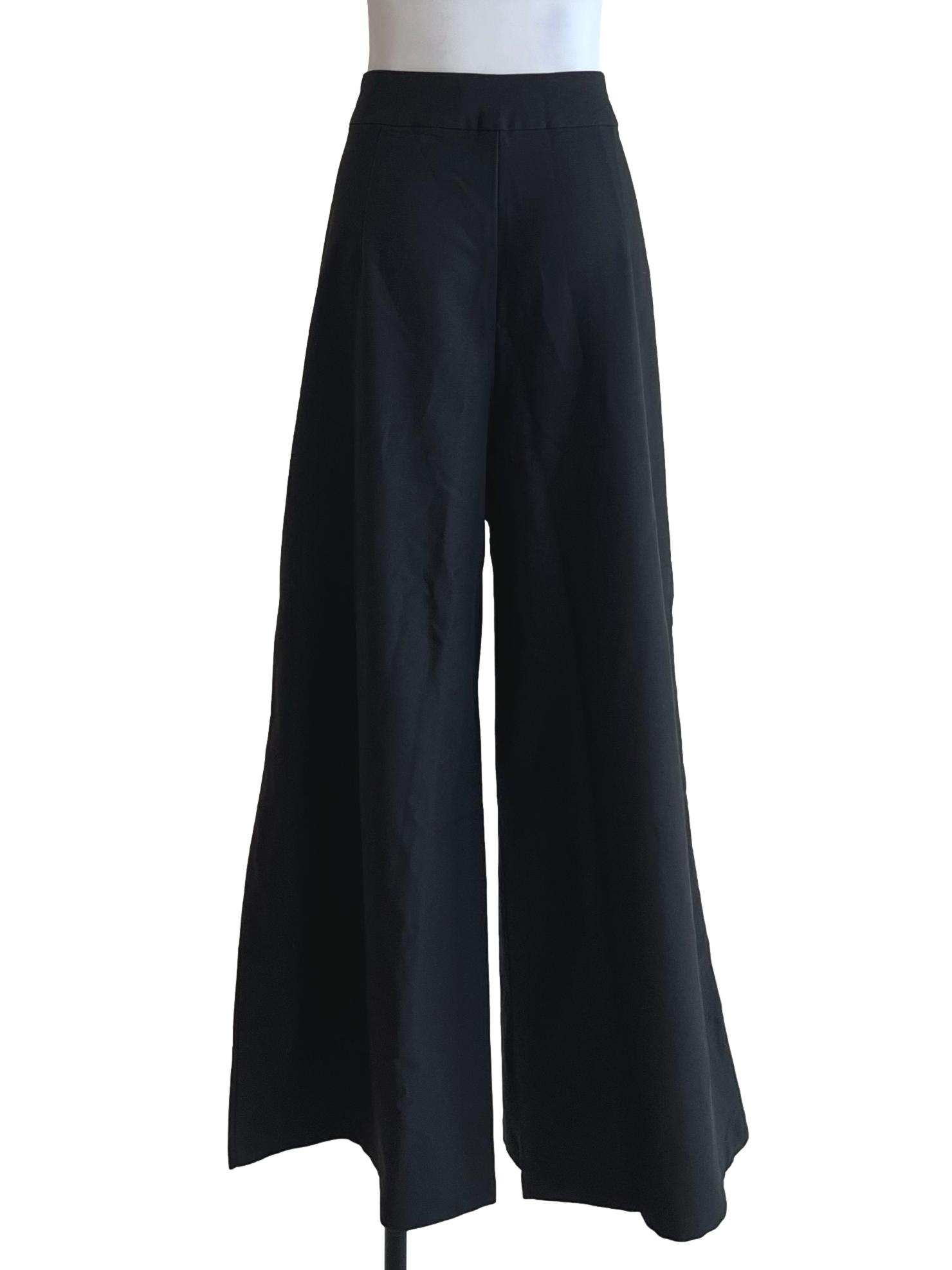 Black Plain Formal Pants