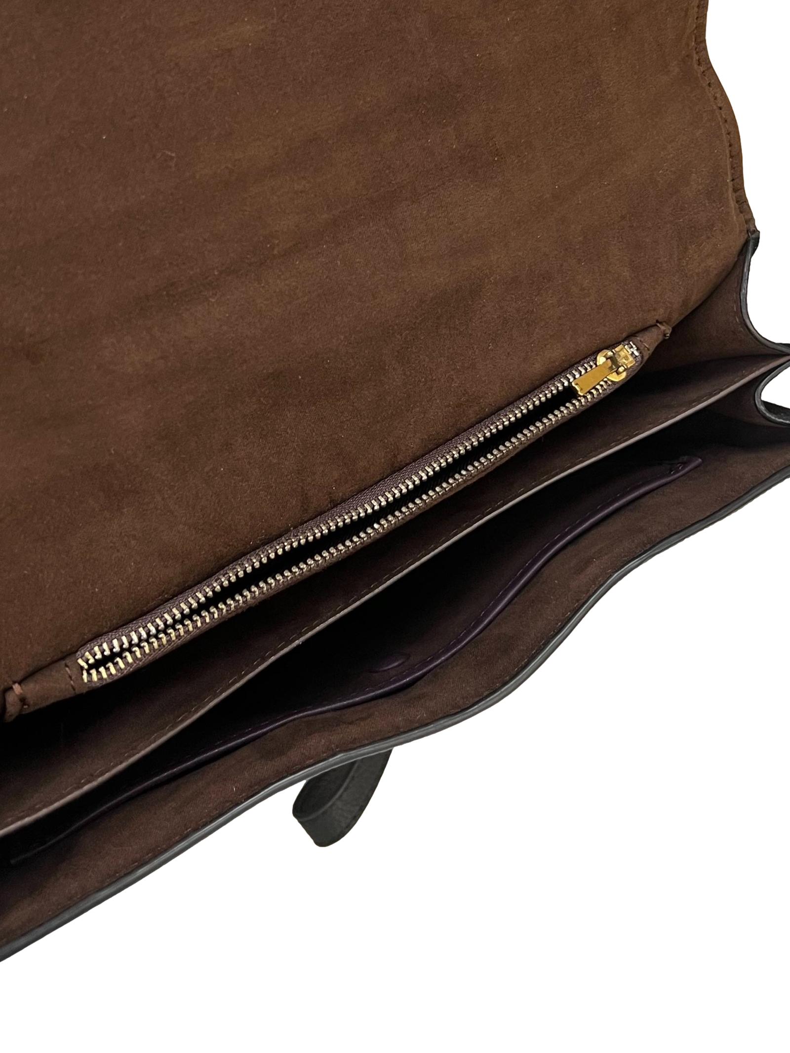 Multicolour Leather Tabby Top Handle Crossbody Bag CSN