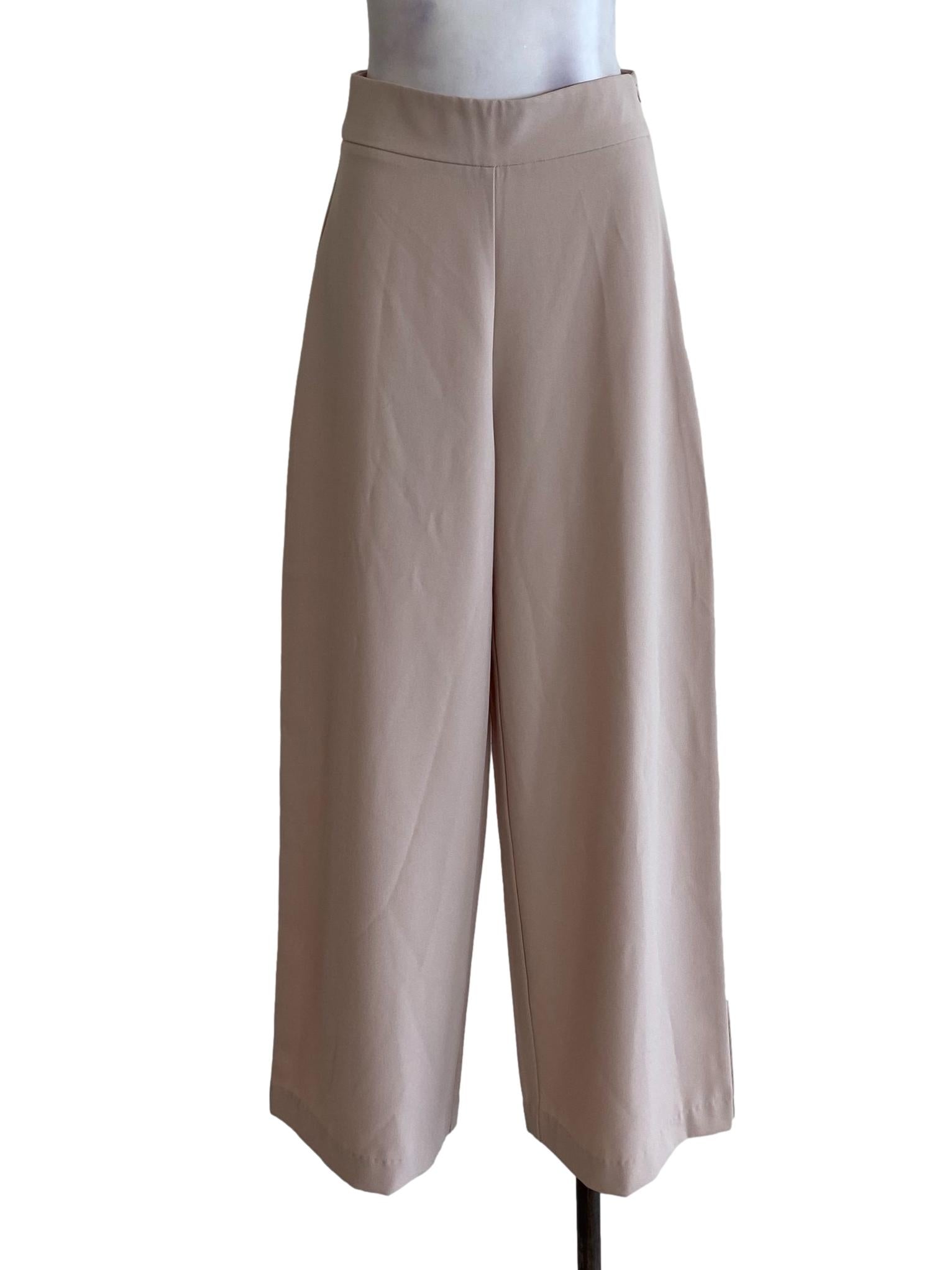Beige Slack Pants