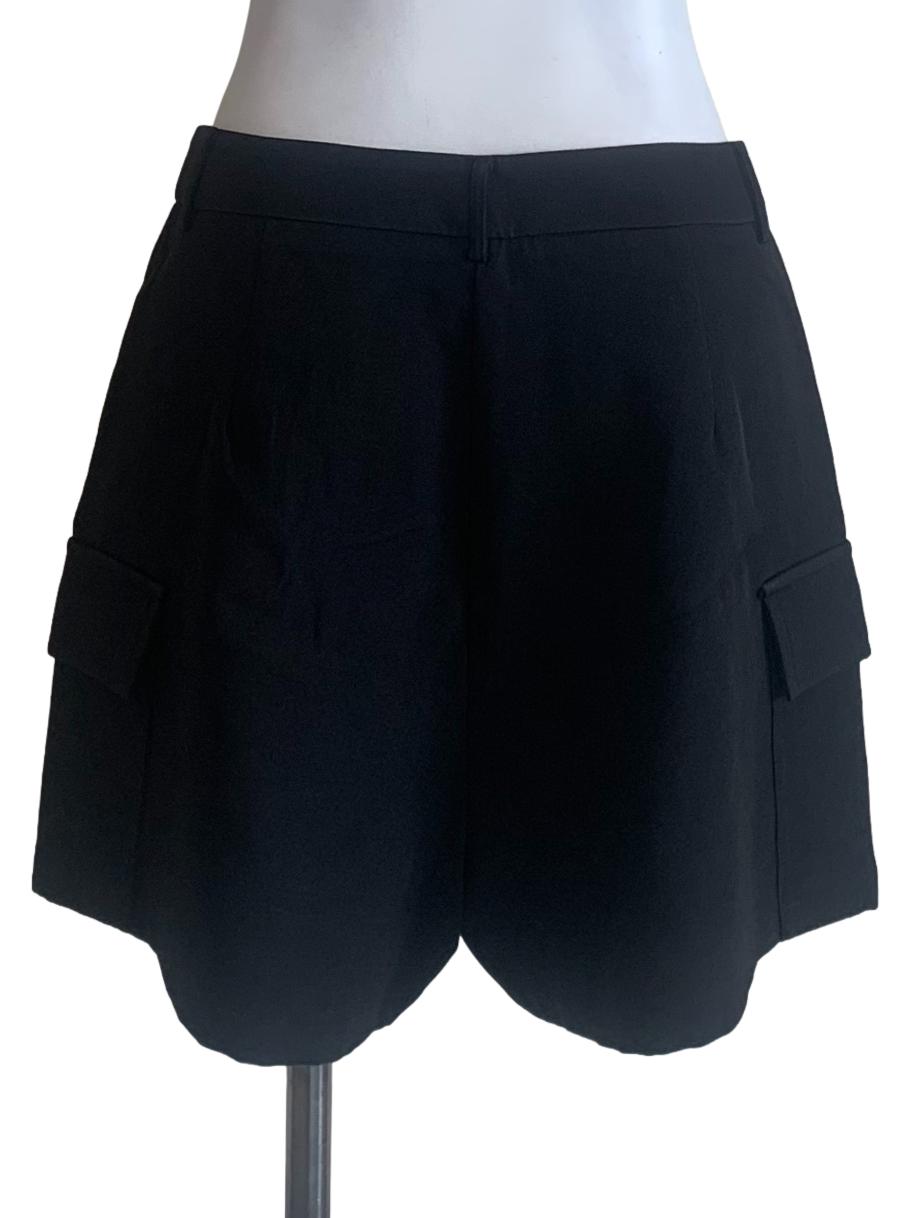 Onyx Black Cargo Shorts
