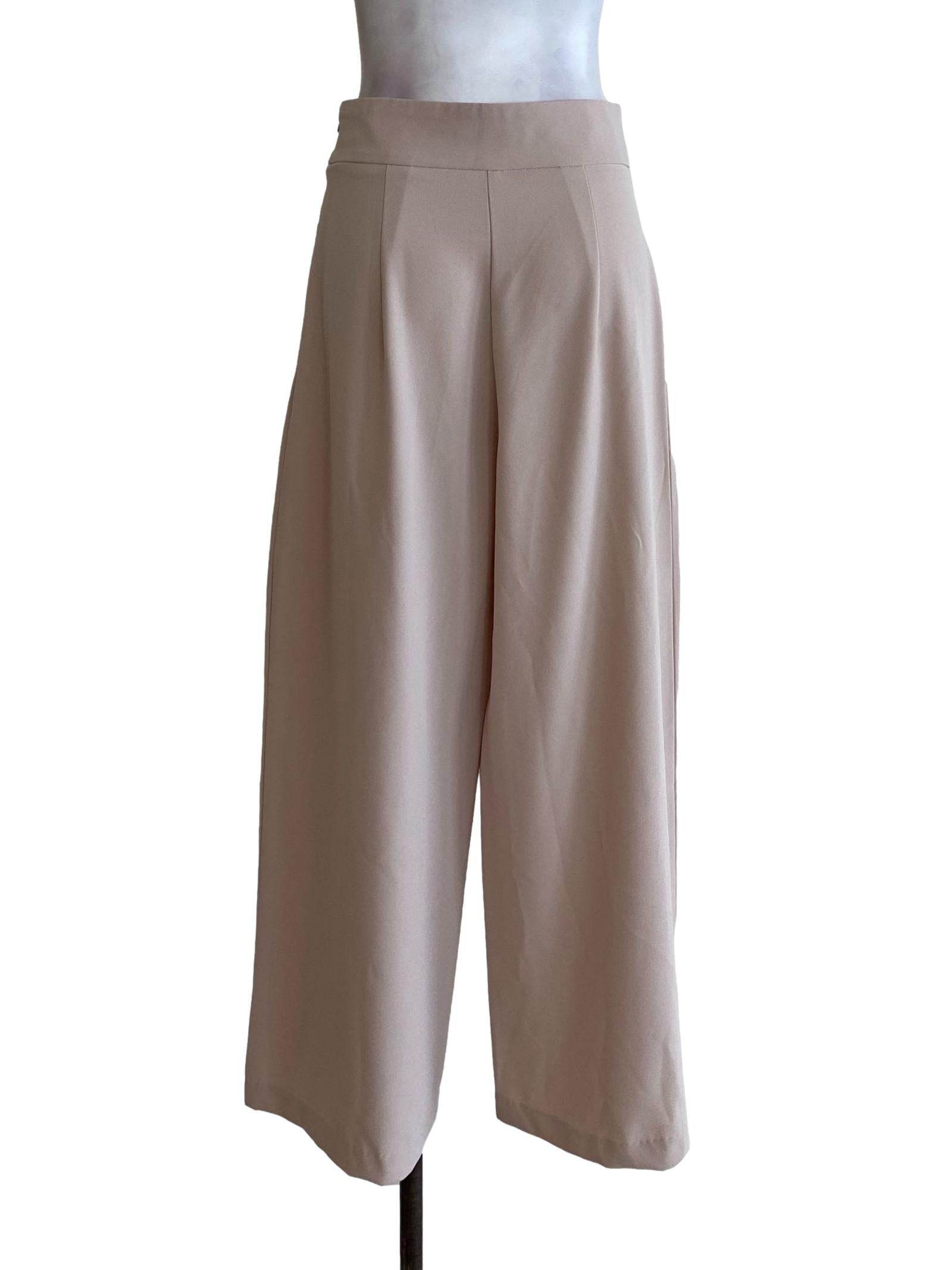 Beige Slack Pants