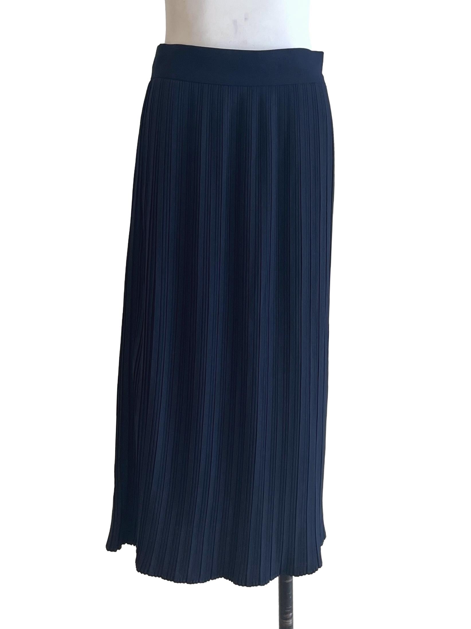 Denim Blue A-Line Skirt OSN