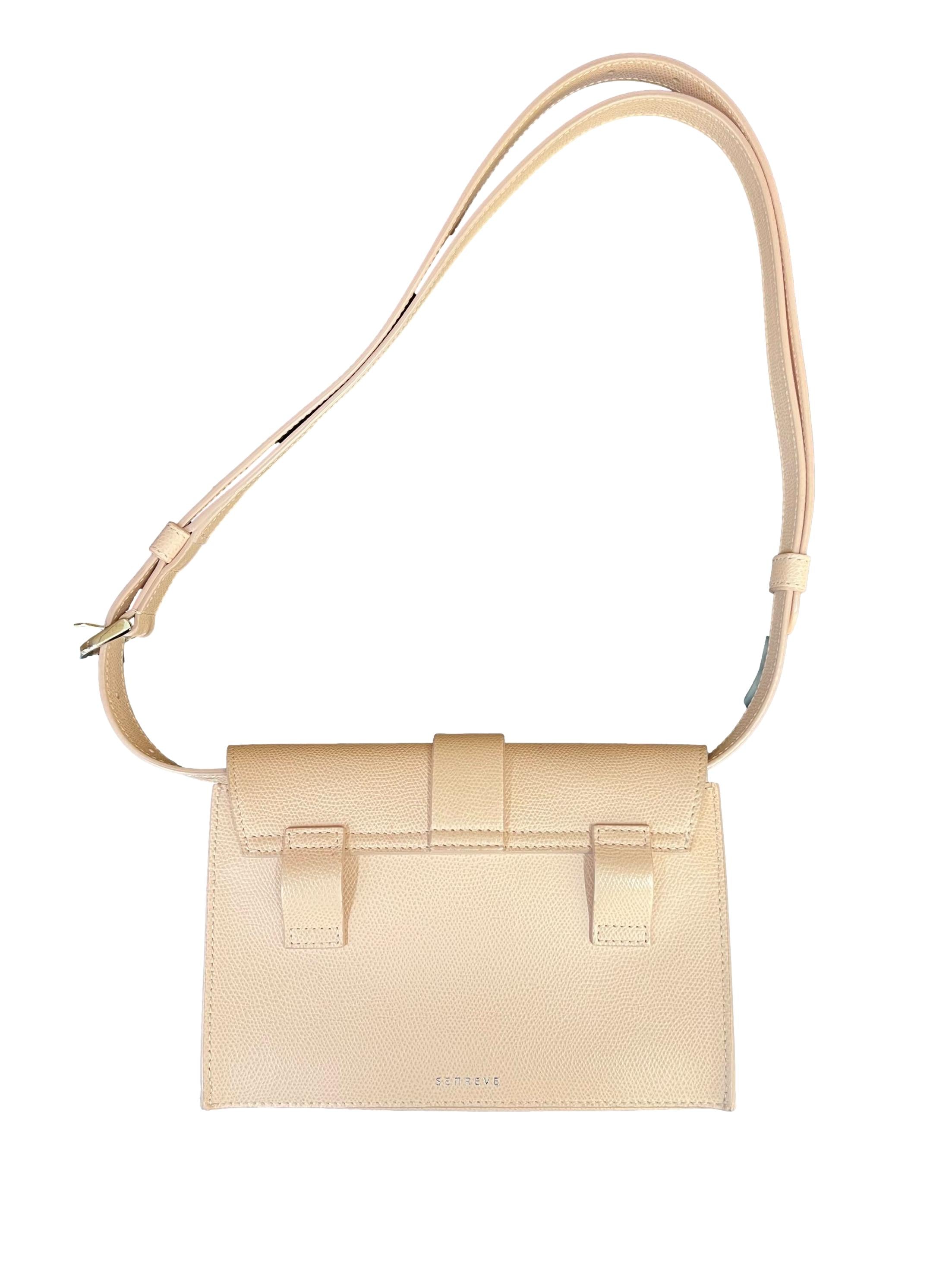 Pink Leather Aria Belt Bag Crossbody Bag CSN