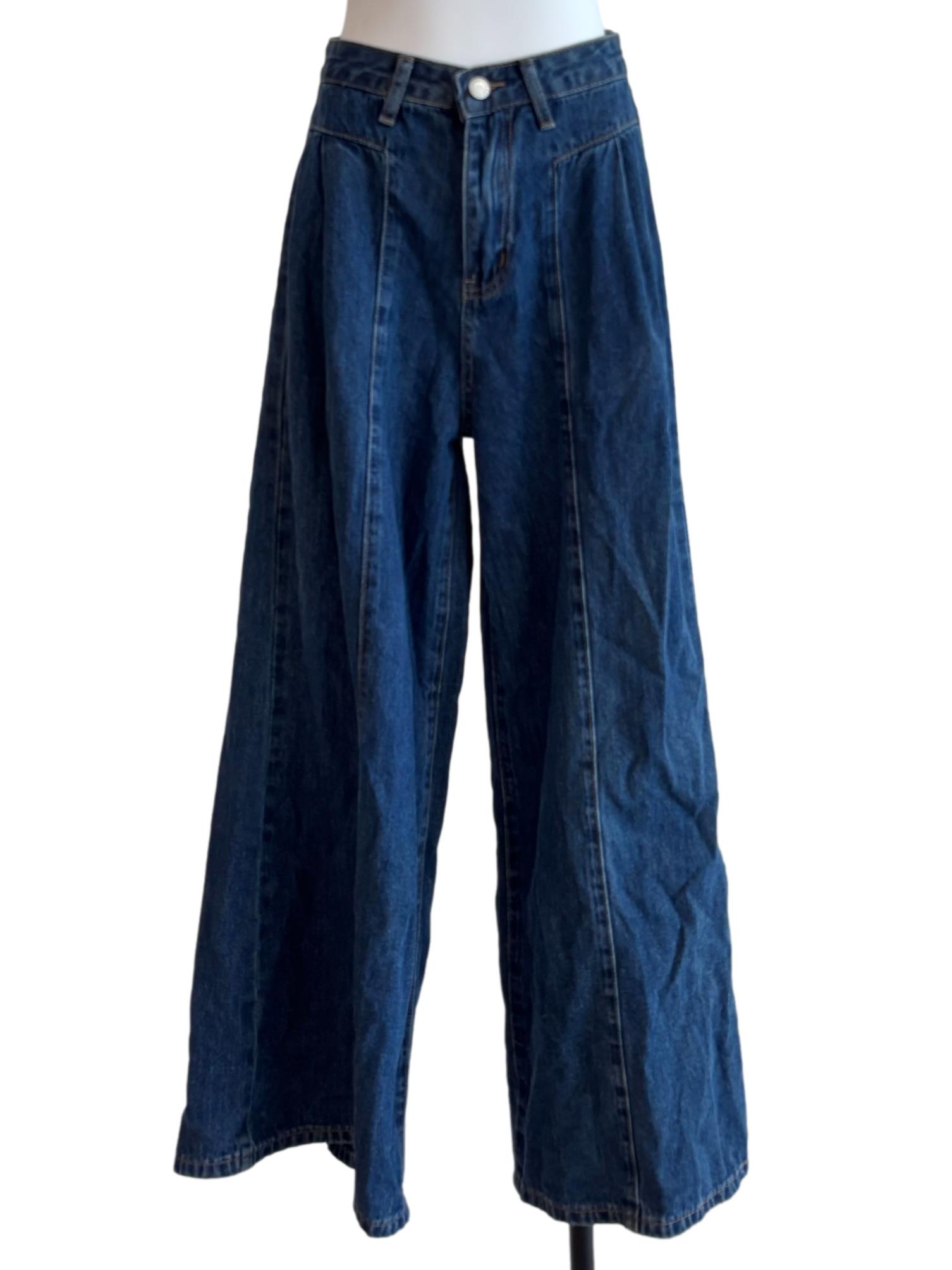 Denim Blue Baggy Jeans