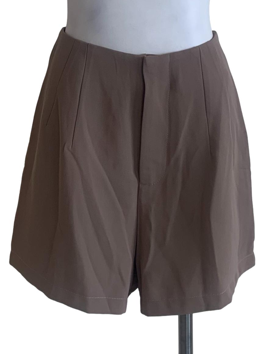 Caramel Brown Casual Shorts