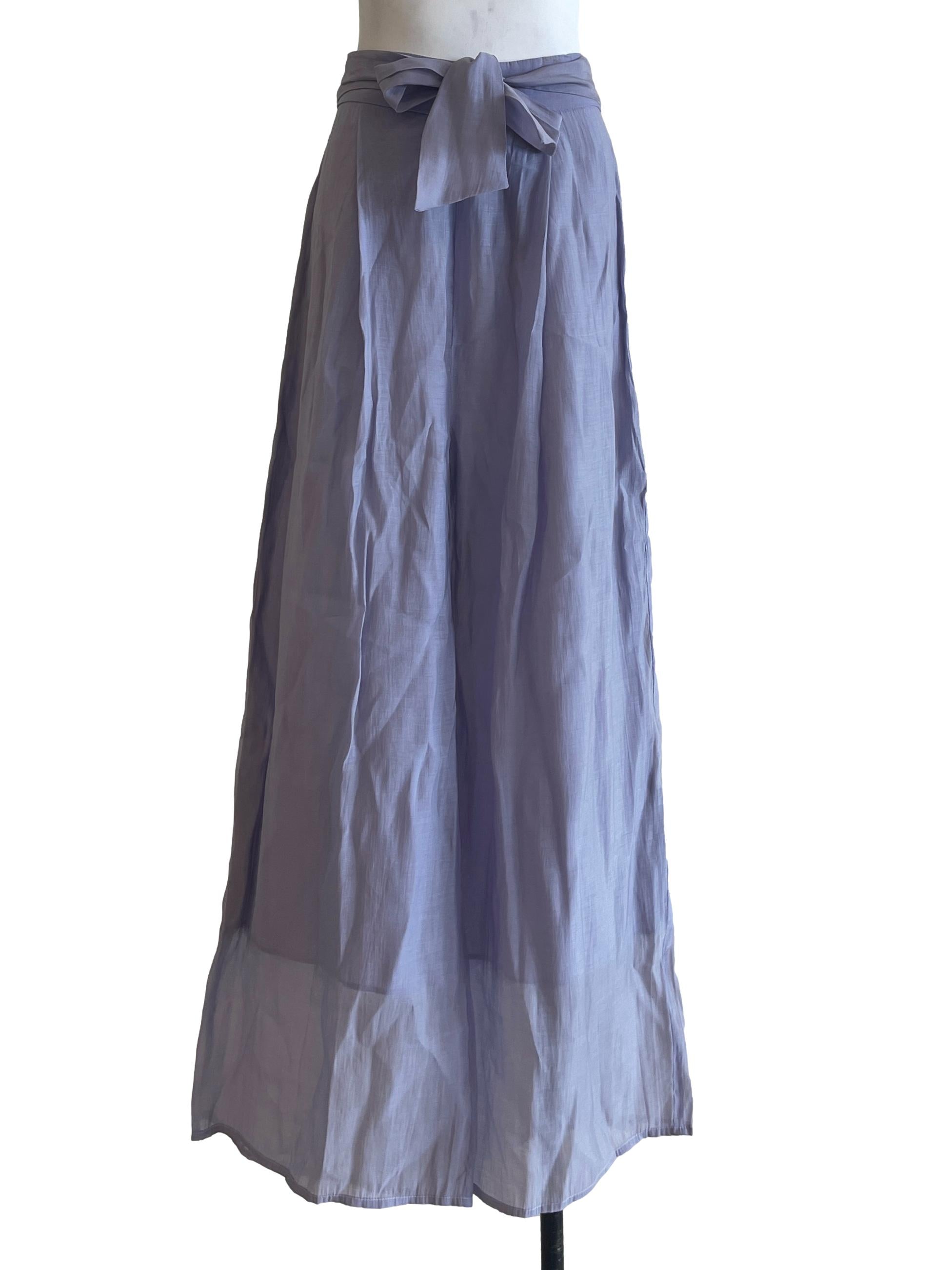 Lavender Purple Wide Leg Pants