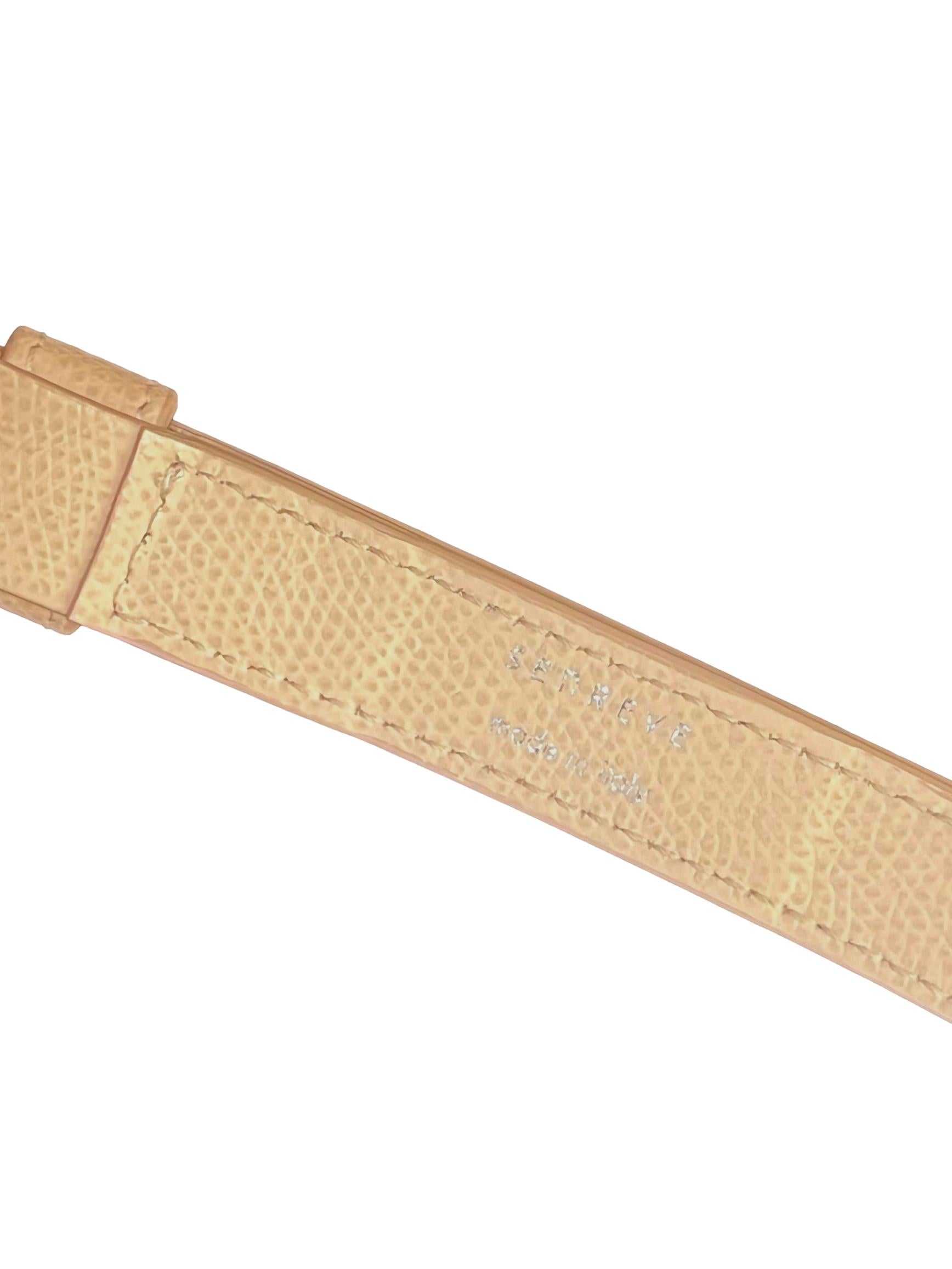 Pink Leather Aria Belt Bag Crossbody Bag CSN