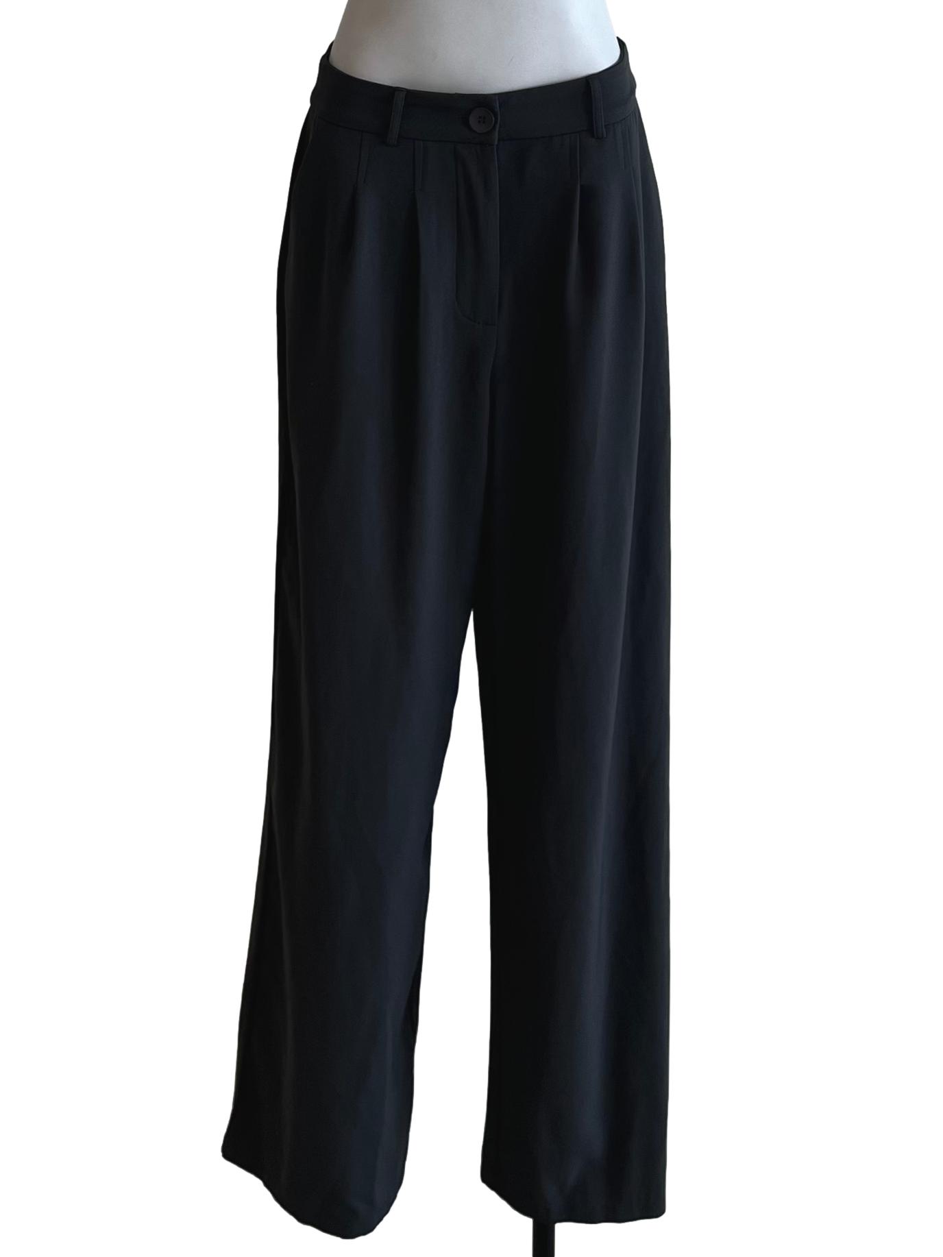 Grey Plain Formal Pants
