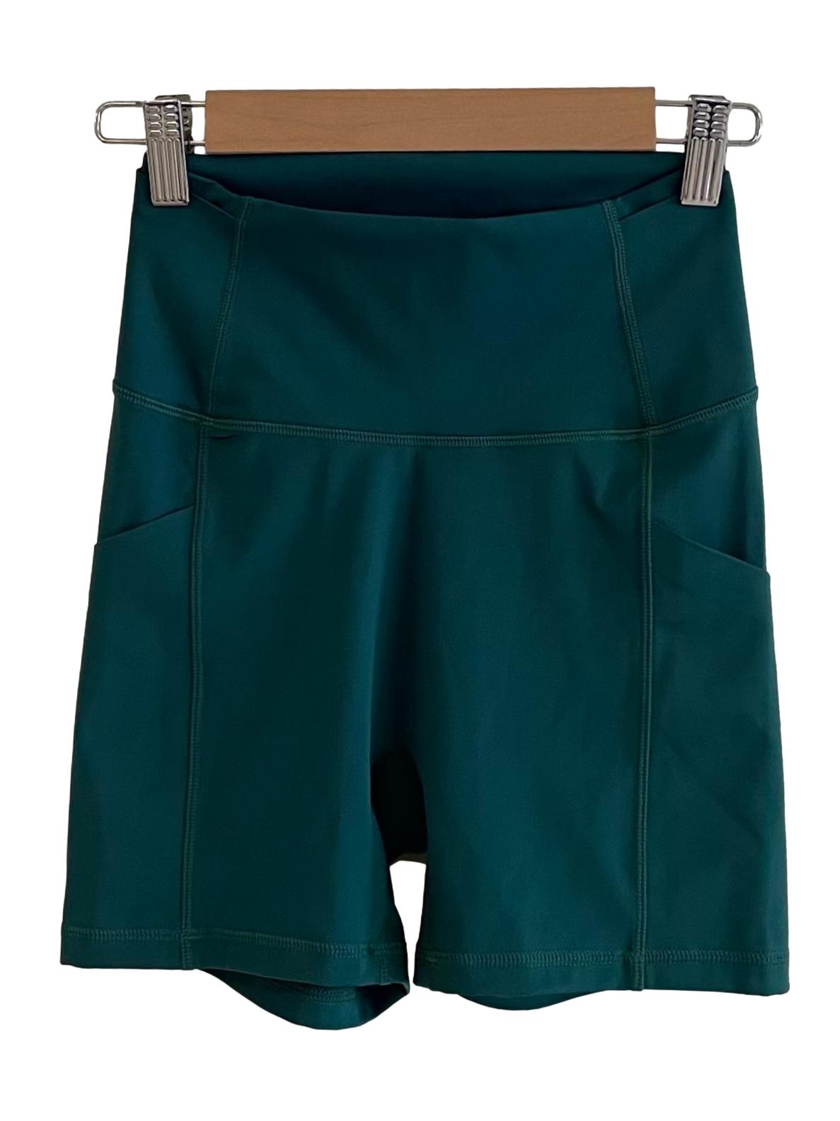 Pine Green Bike Shorts