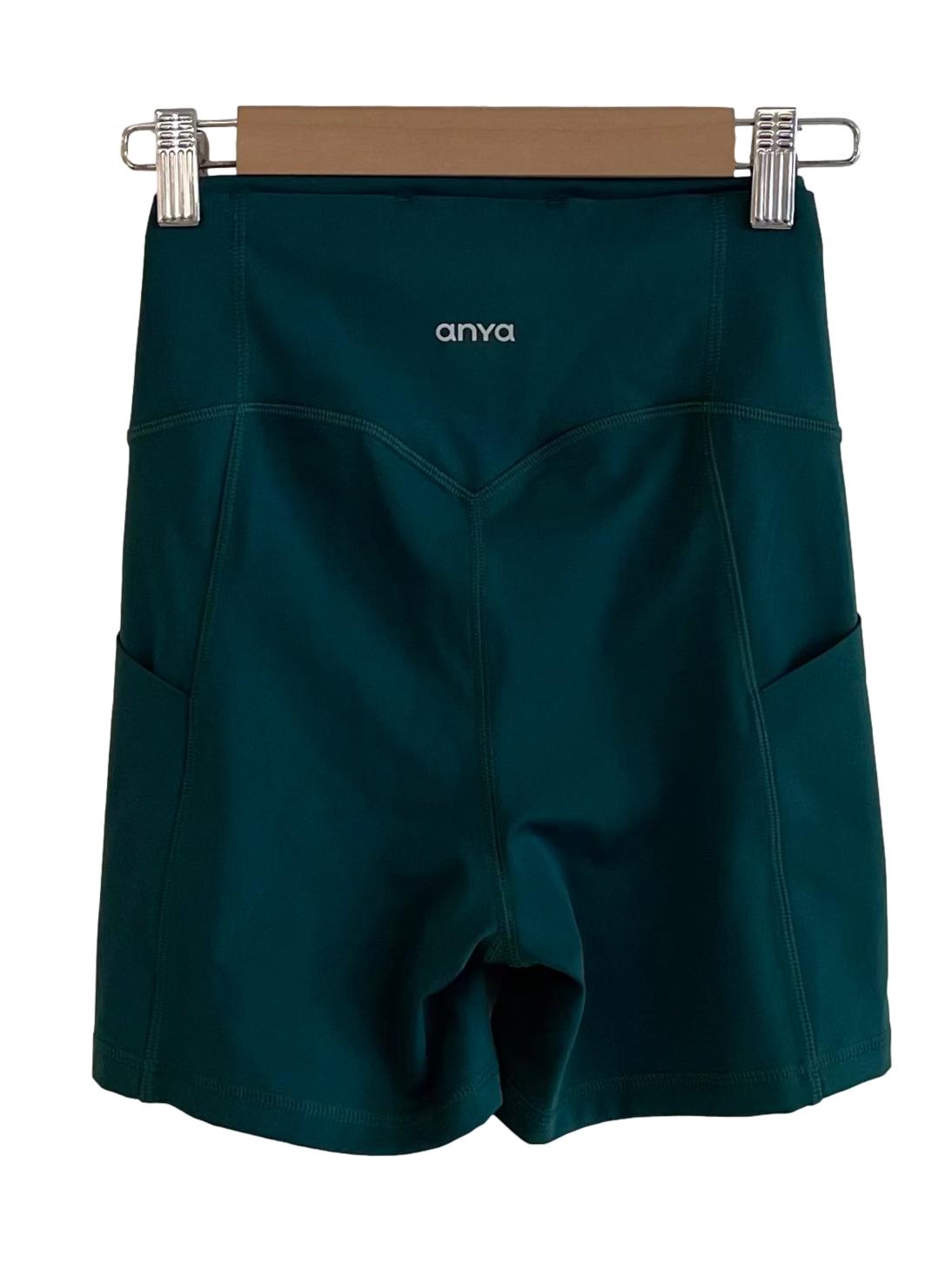 Pine Green Bike Shorts