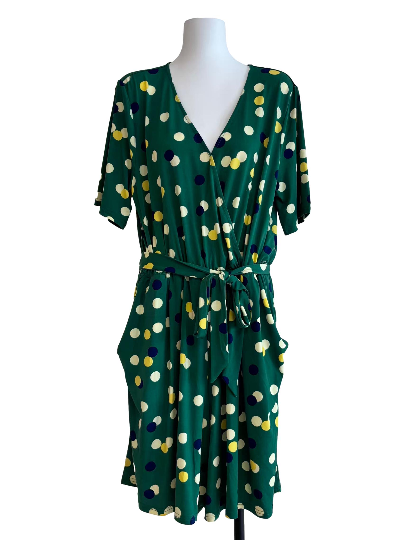 Green Sprinkle Dot Amazon Leia Rompe CSN