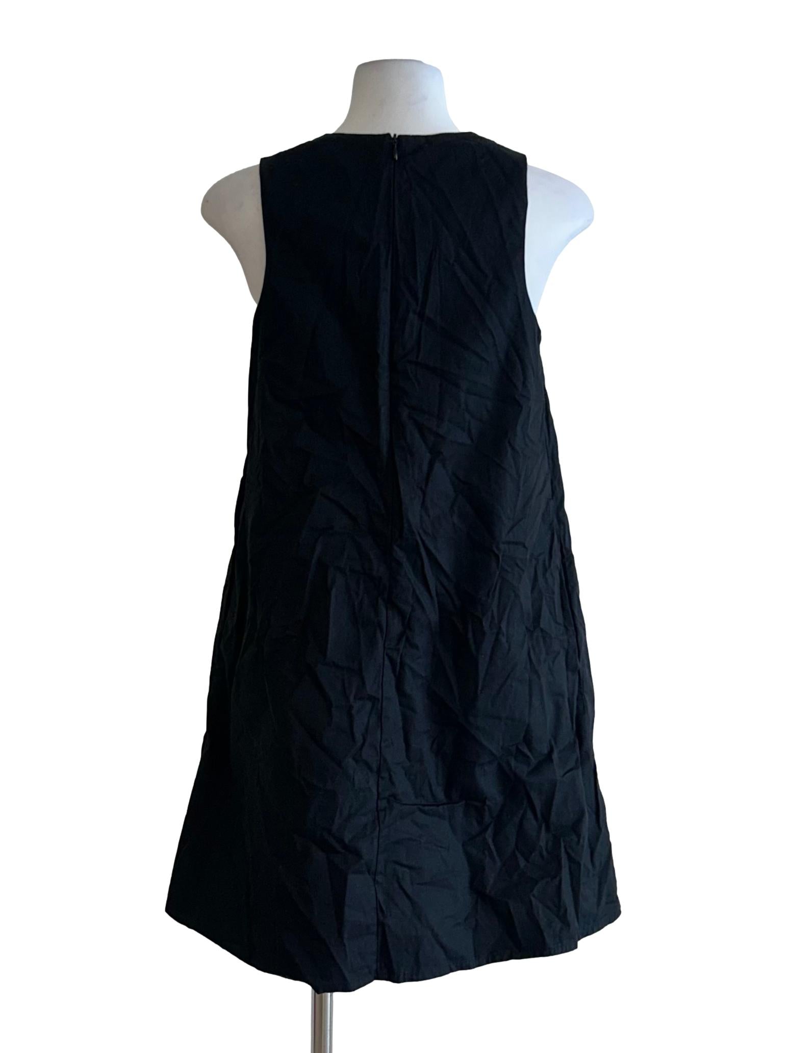 Onyx Black Mini Dress