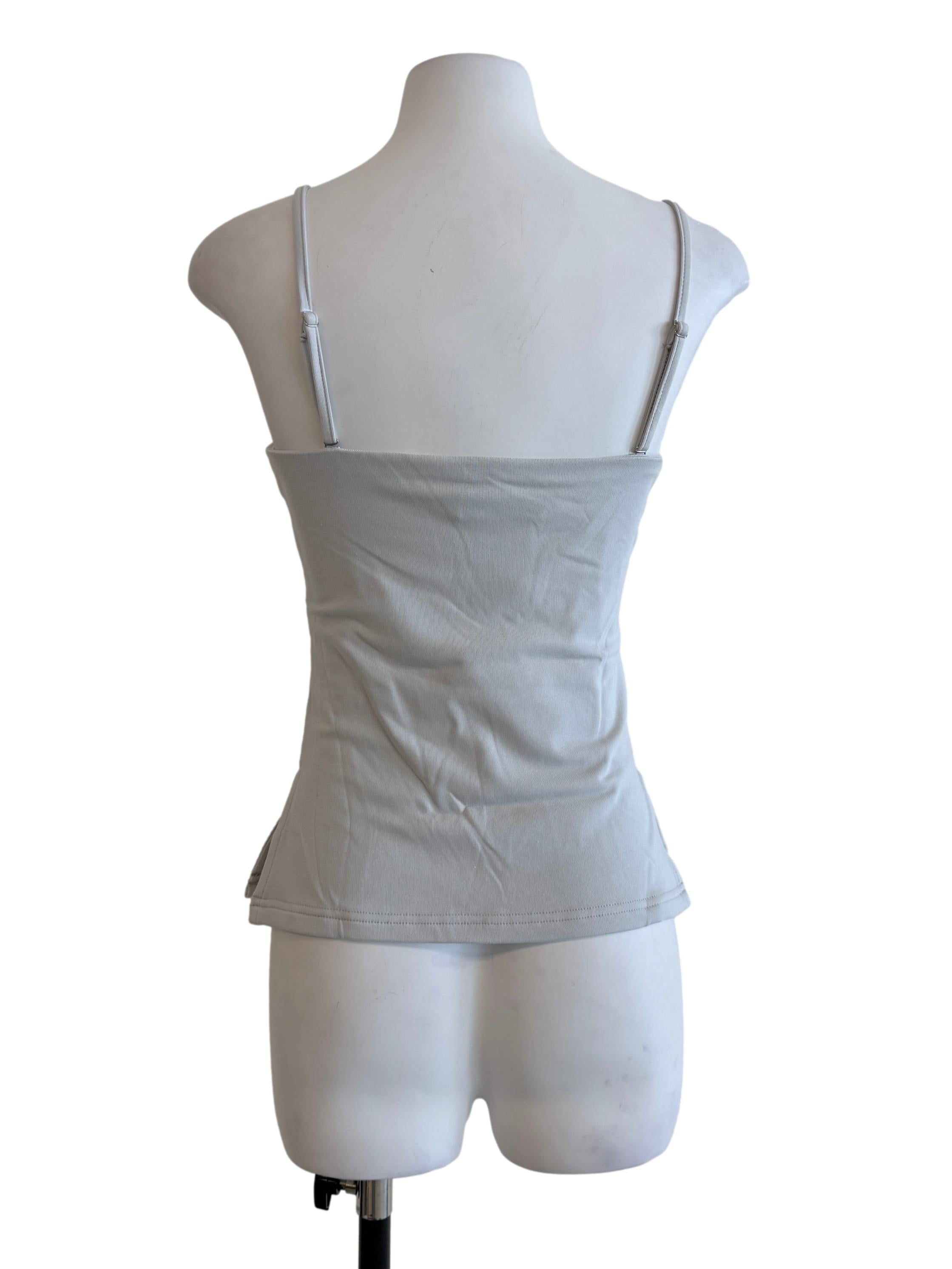 Soft Blue Padded Top