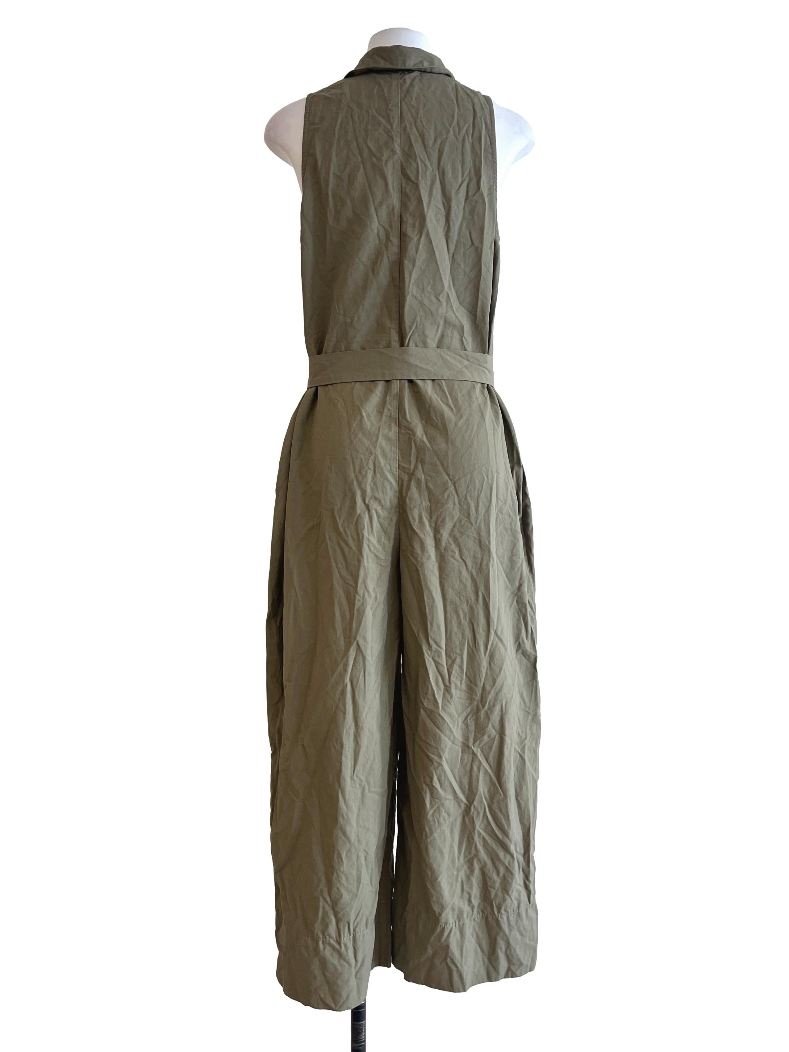 Cotton Belted Jumpsuit OSN