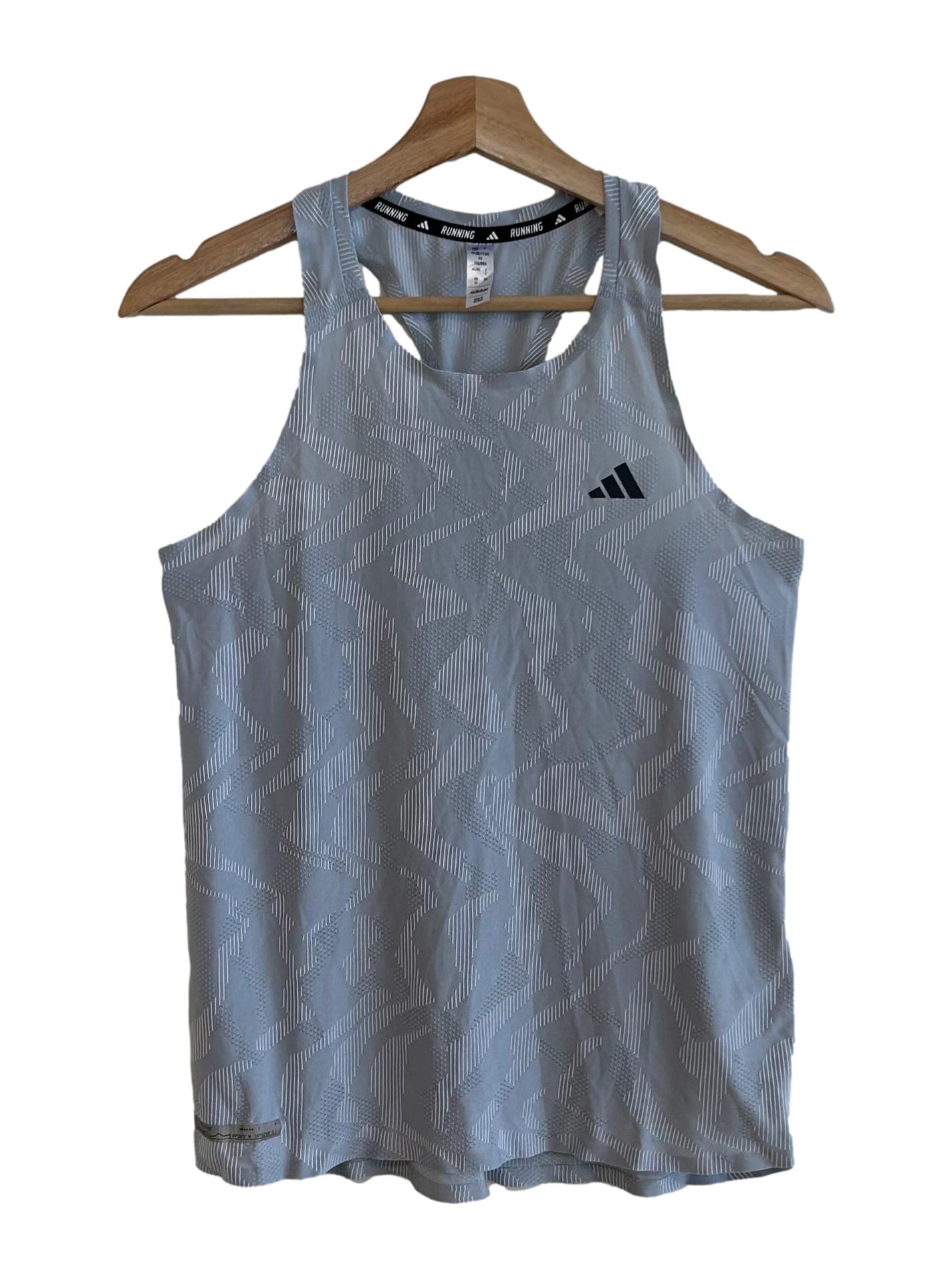 Cloud Grey Muscle Tank Top