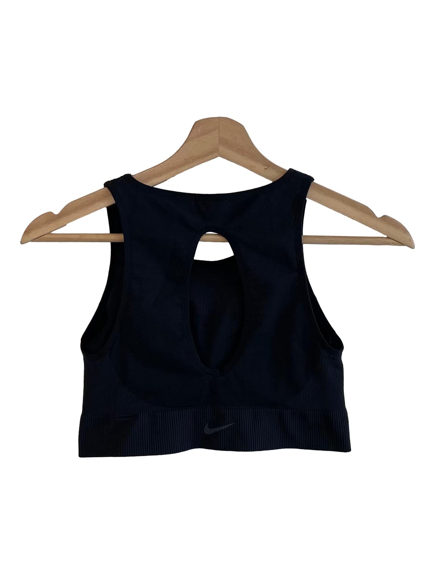 Black Tank Sports Bra