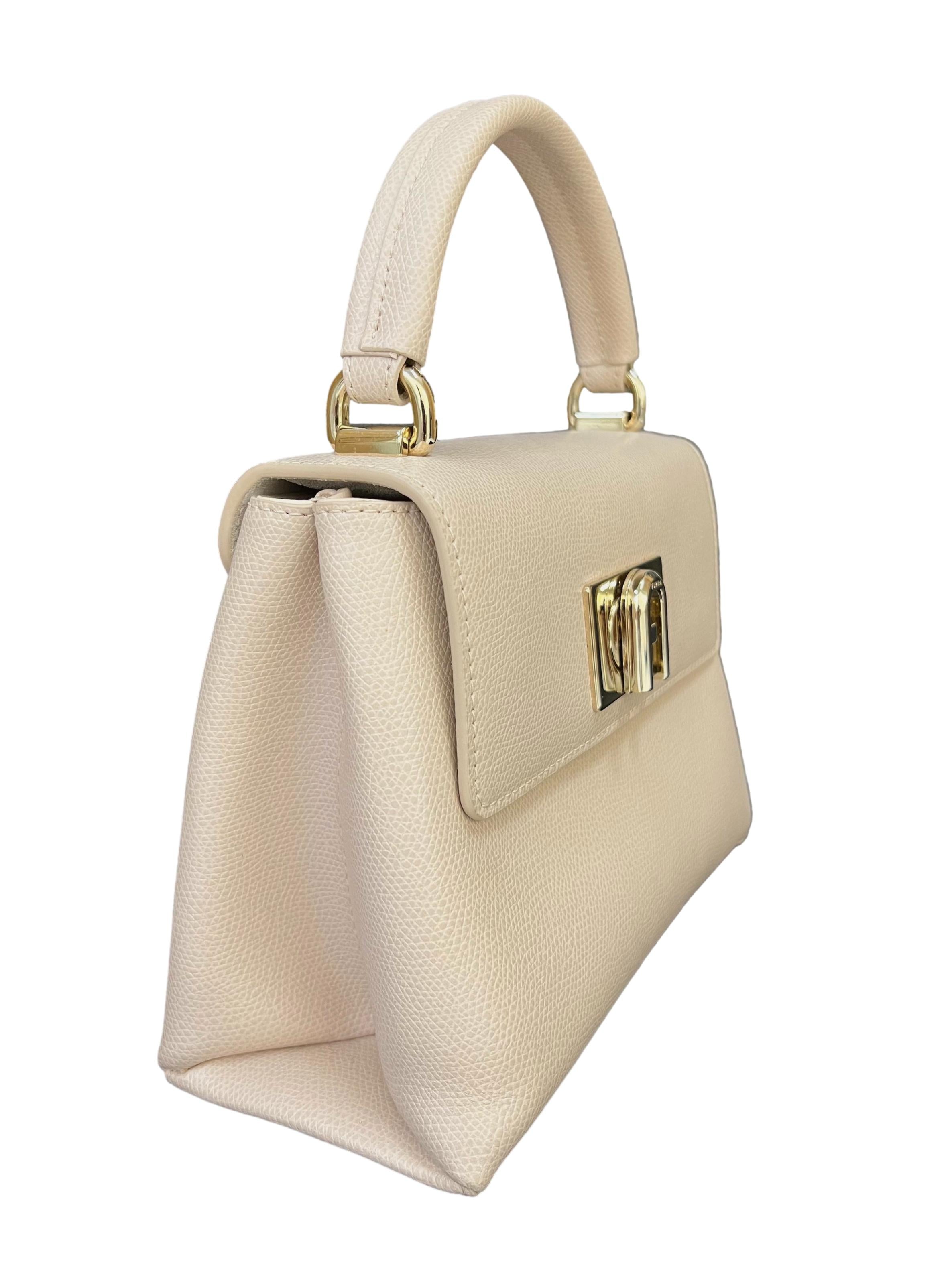 Peach Leather 1927 Mini In Ballerina Crossbody Bag CSN