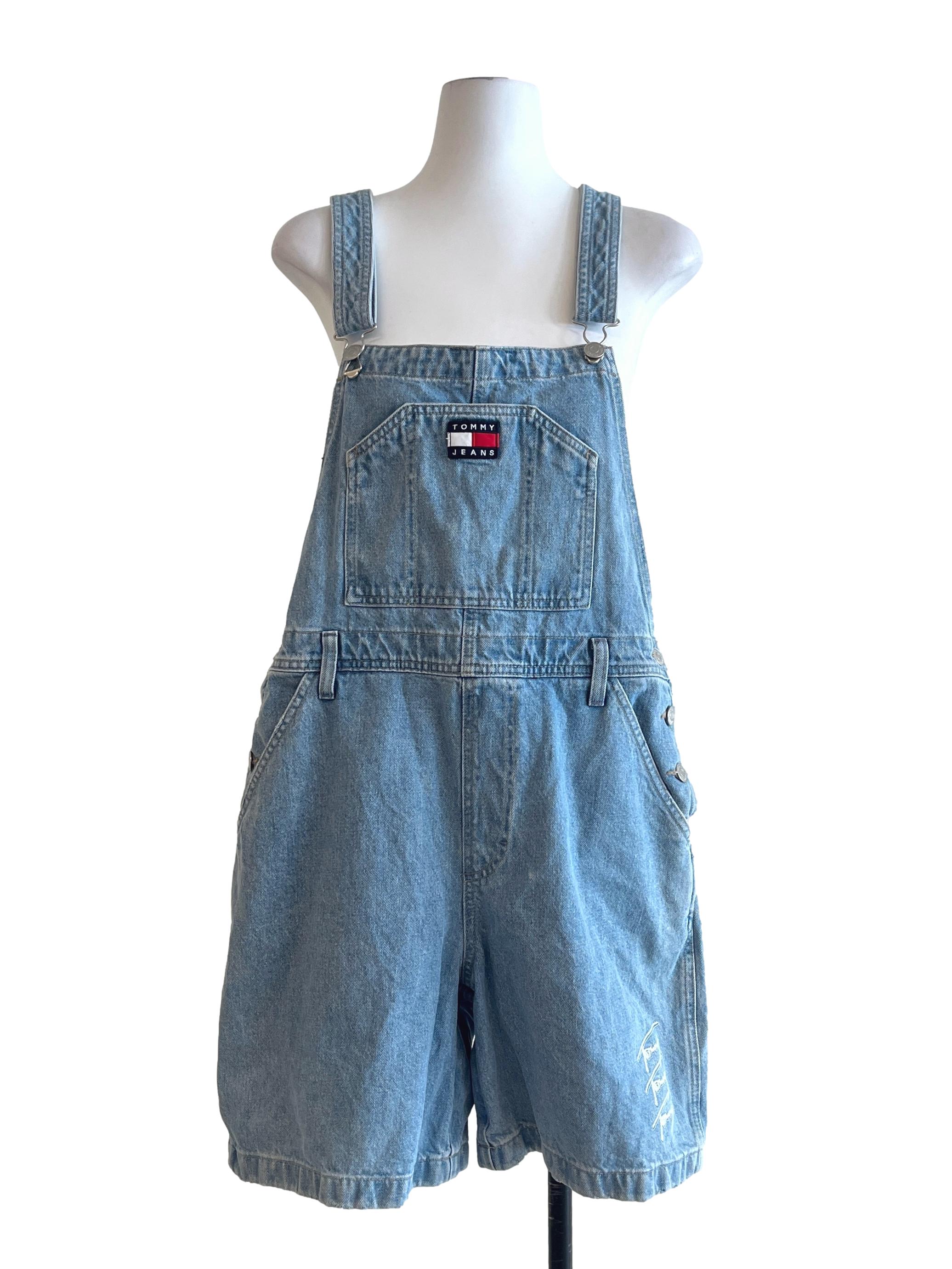 Sky Blue Square Overall