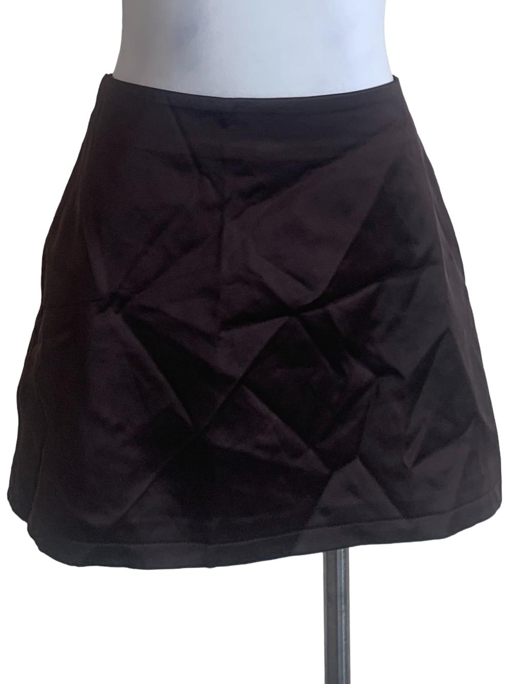 Umber Brown A-Line Skorts