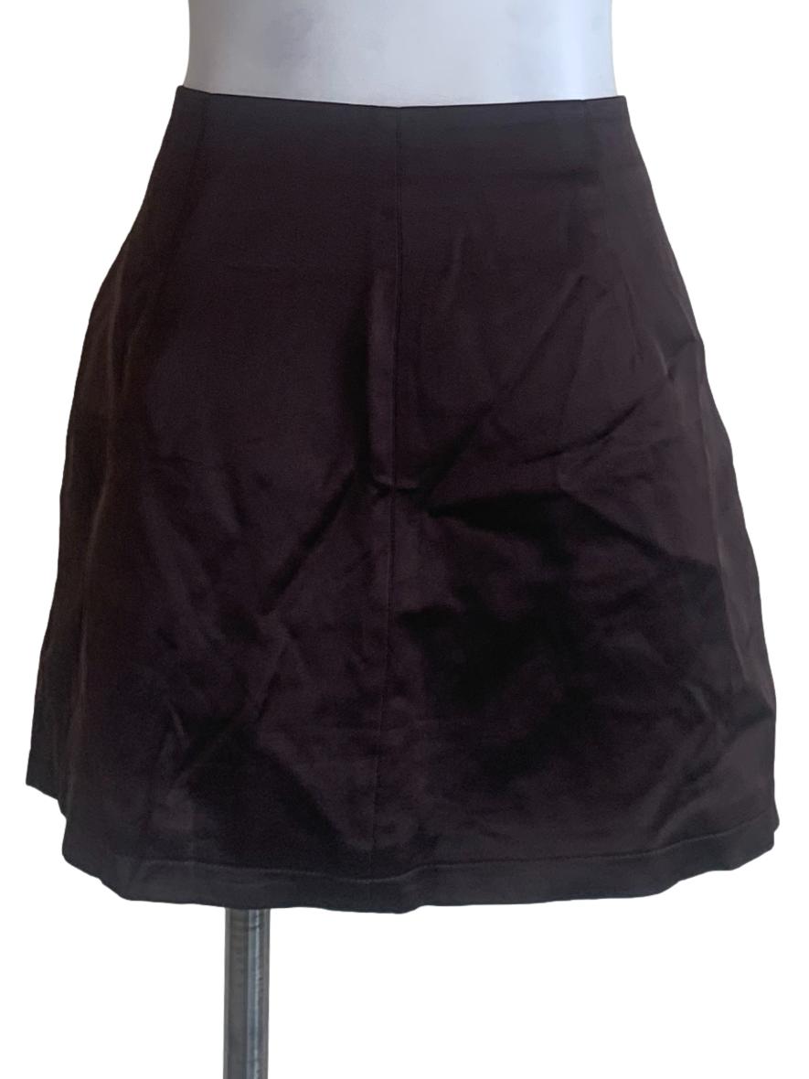 Umber Brown A-Line Skorts