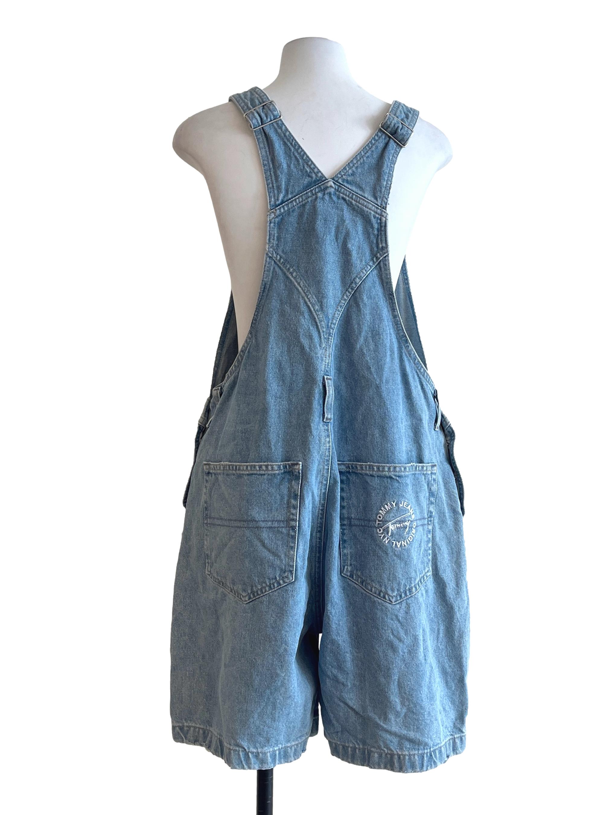 Sky Blue Square Overall