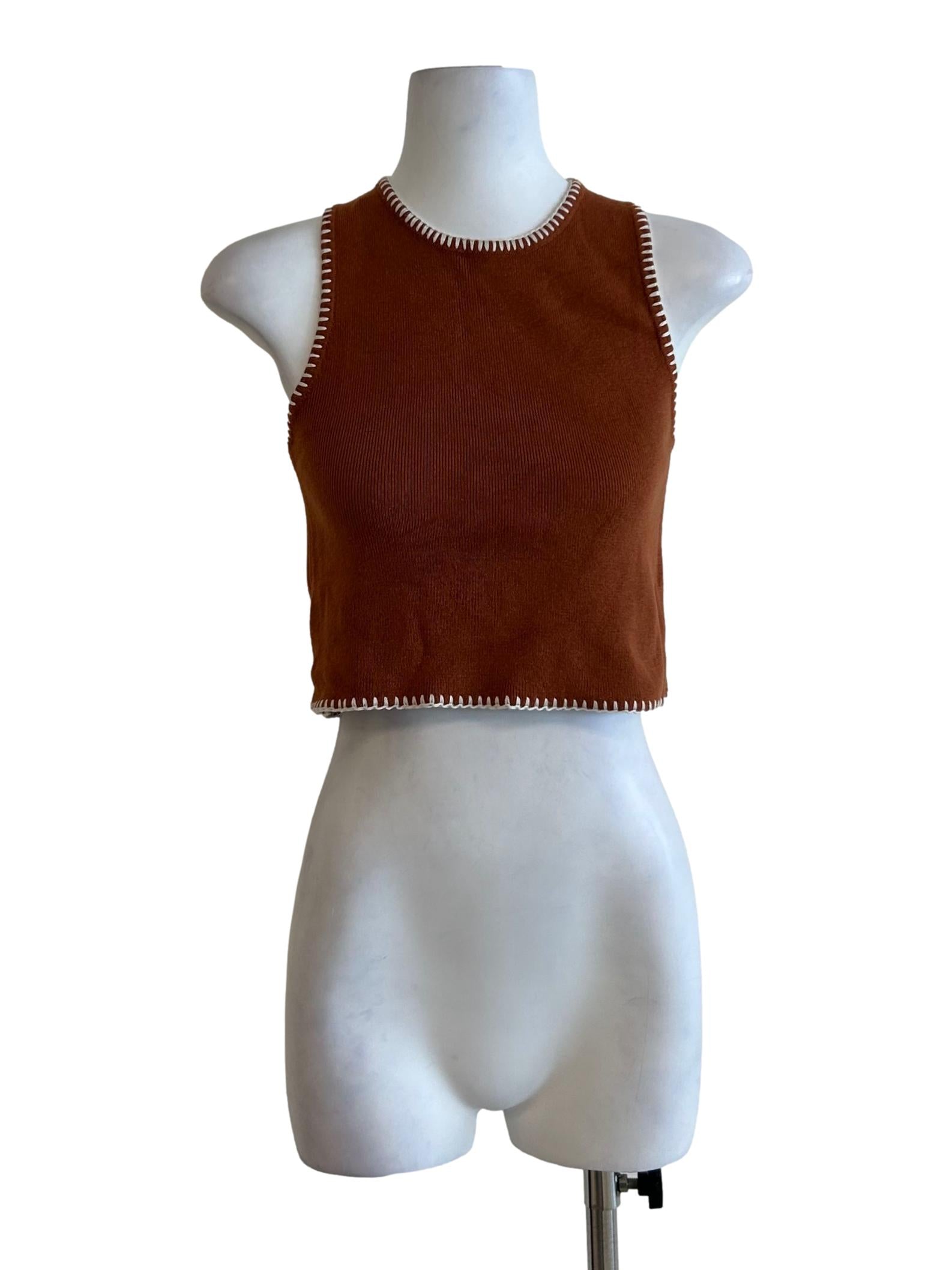 Brownish Orange Top
