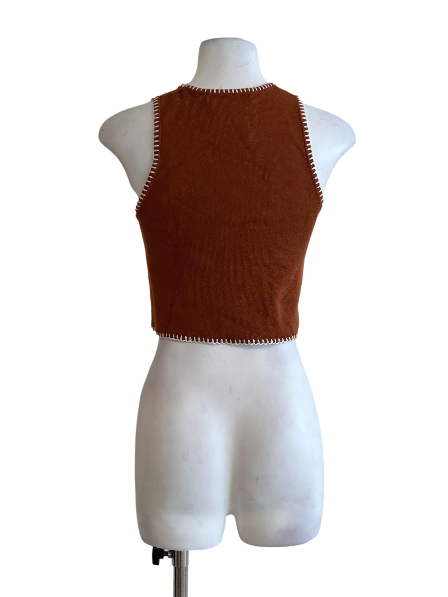 Brownish Orange Top