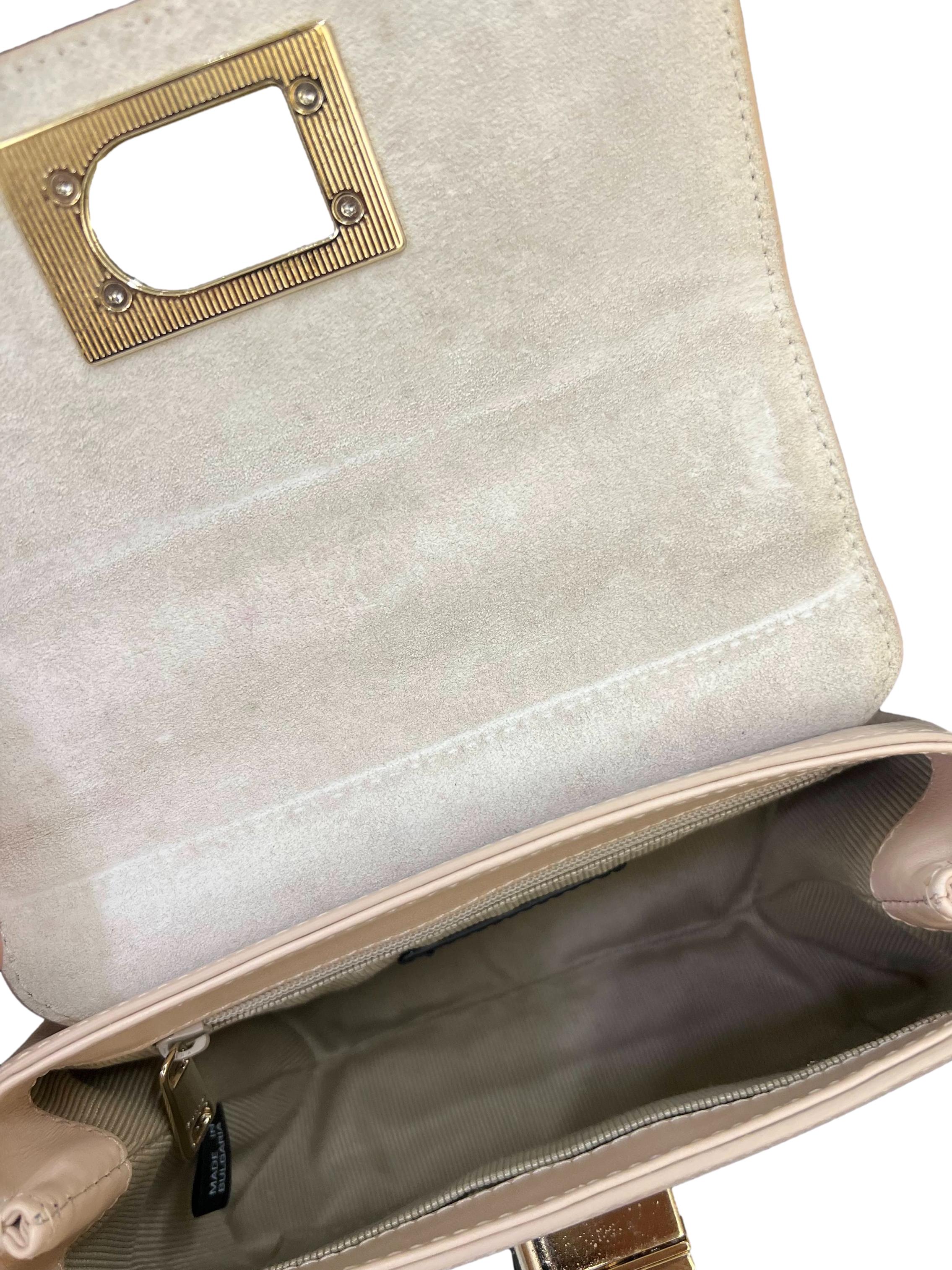 Peach Leather 1927 Mini In Ballerina Crossbody Bag CSN