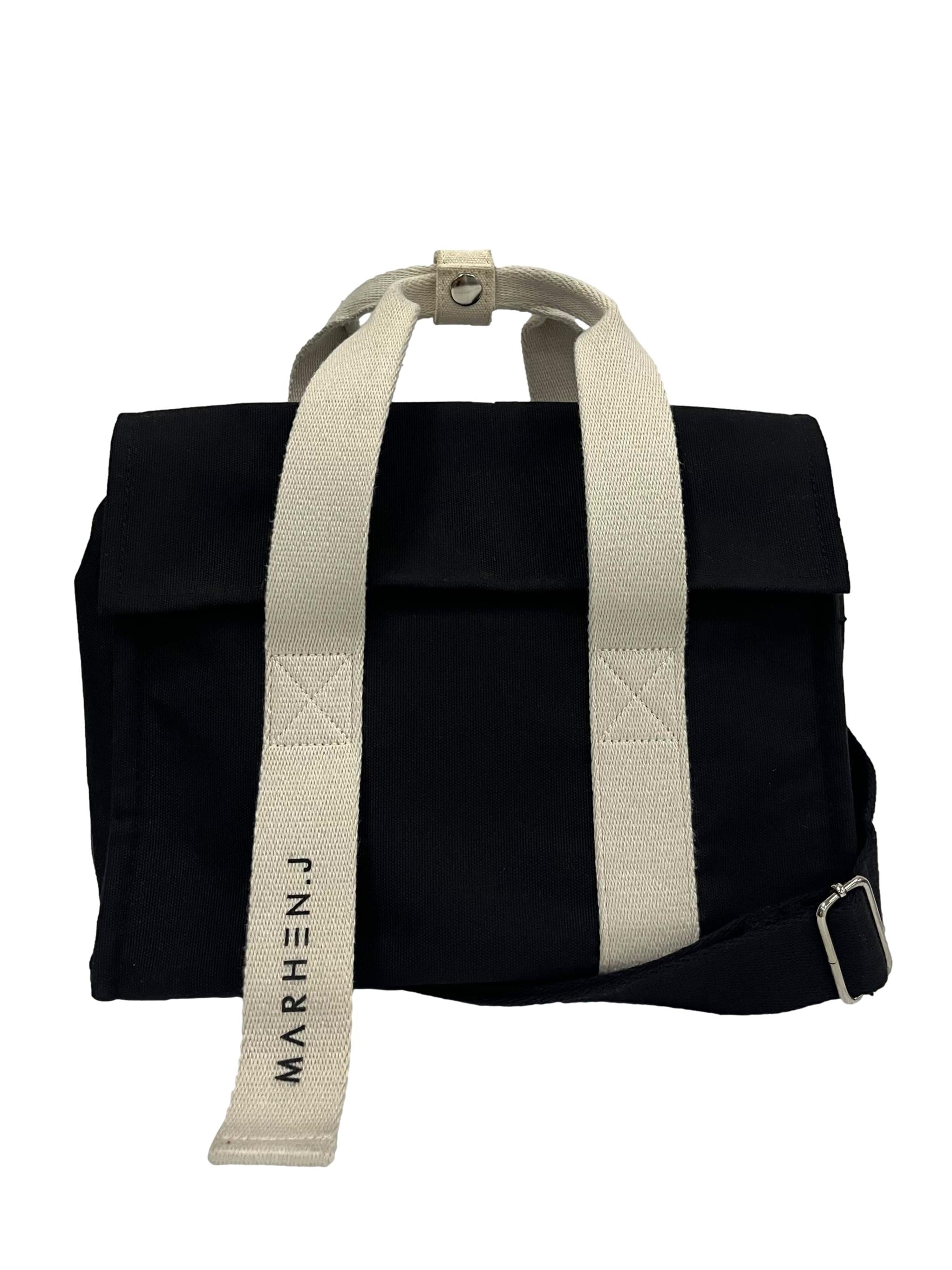 Black Crossbody Bag With Interchangable Straps