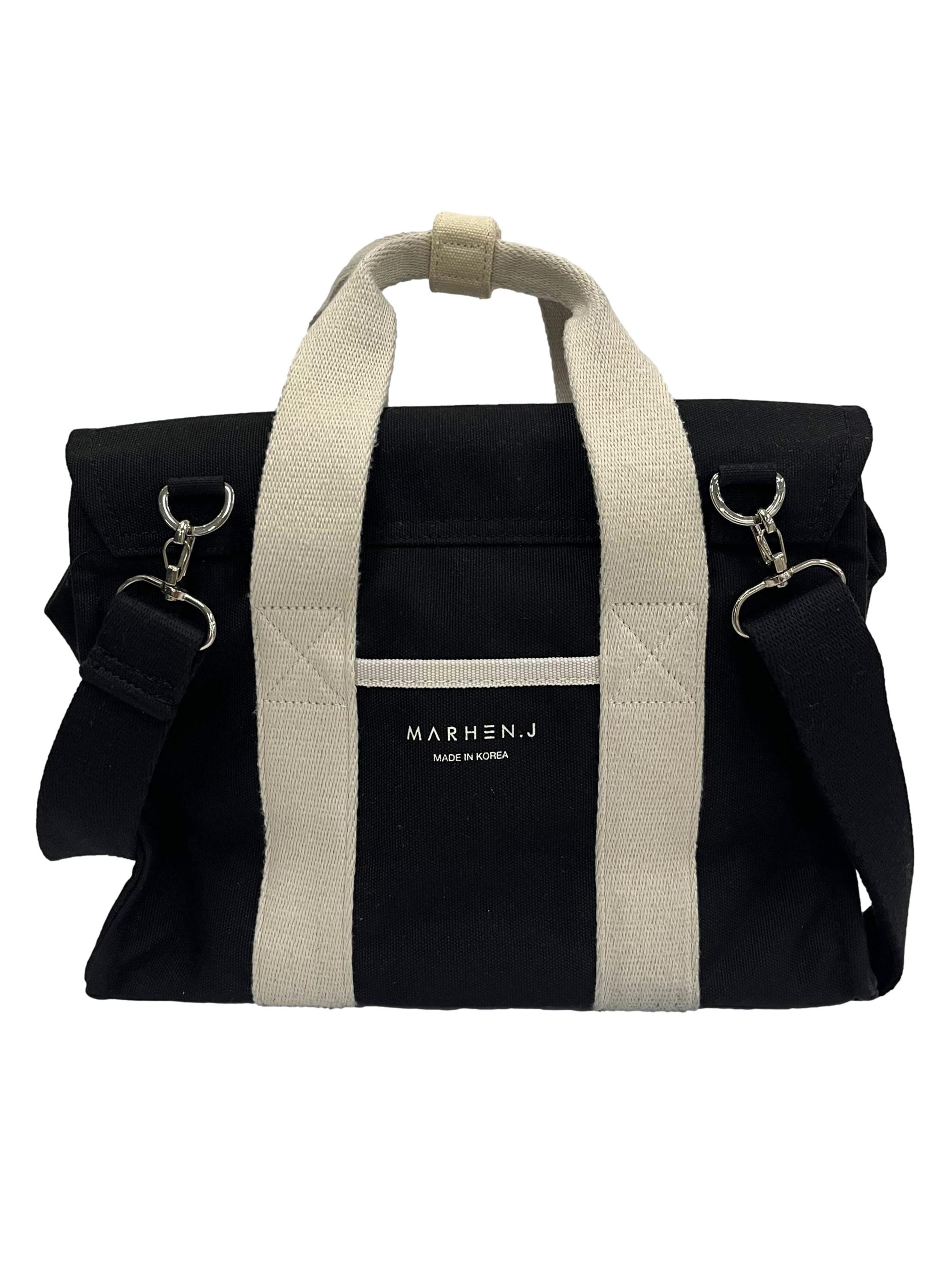 Black Crossbody Bag With Interchangable Straps