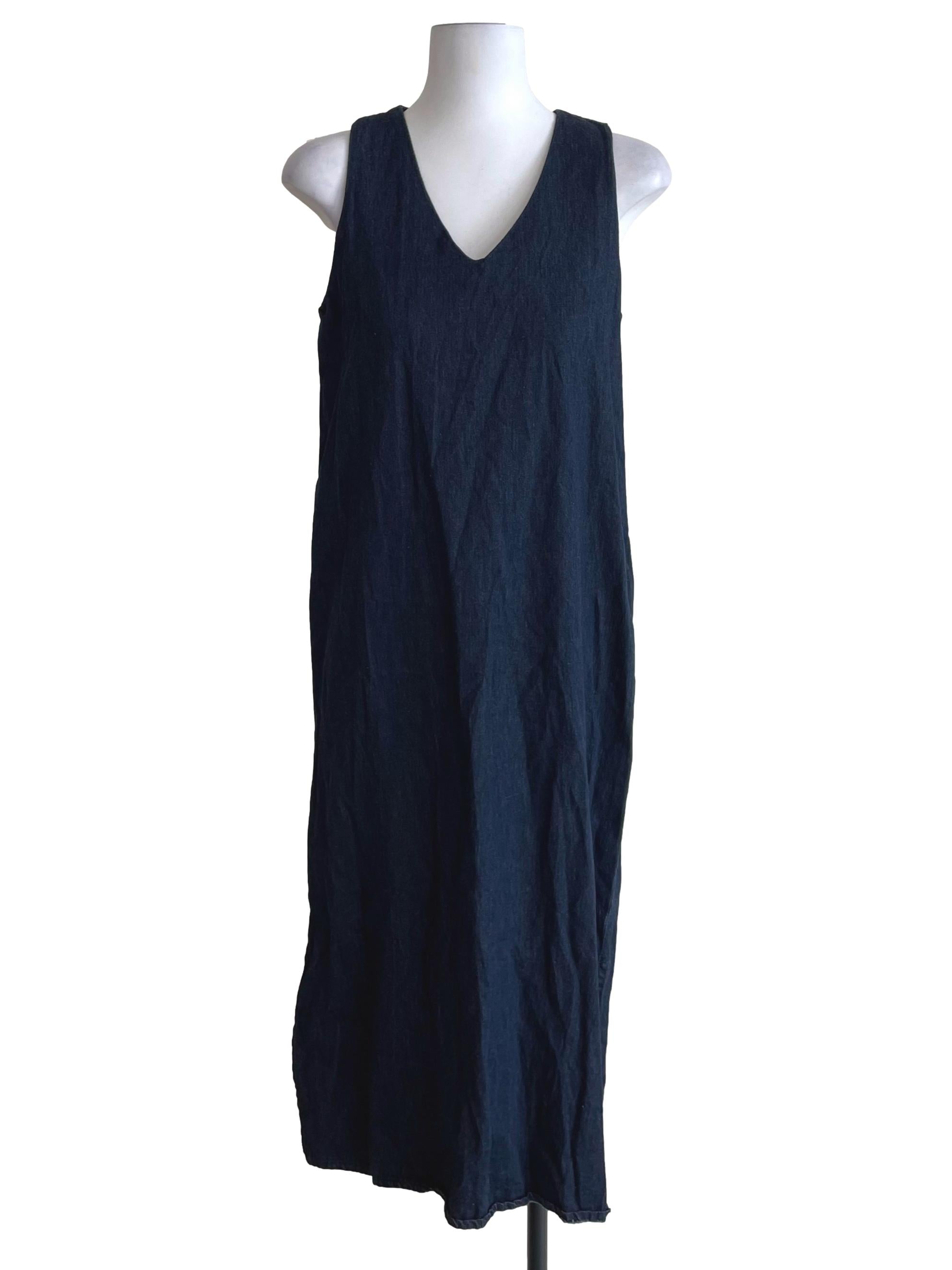 Denim Blue Denim Shift Dress
