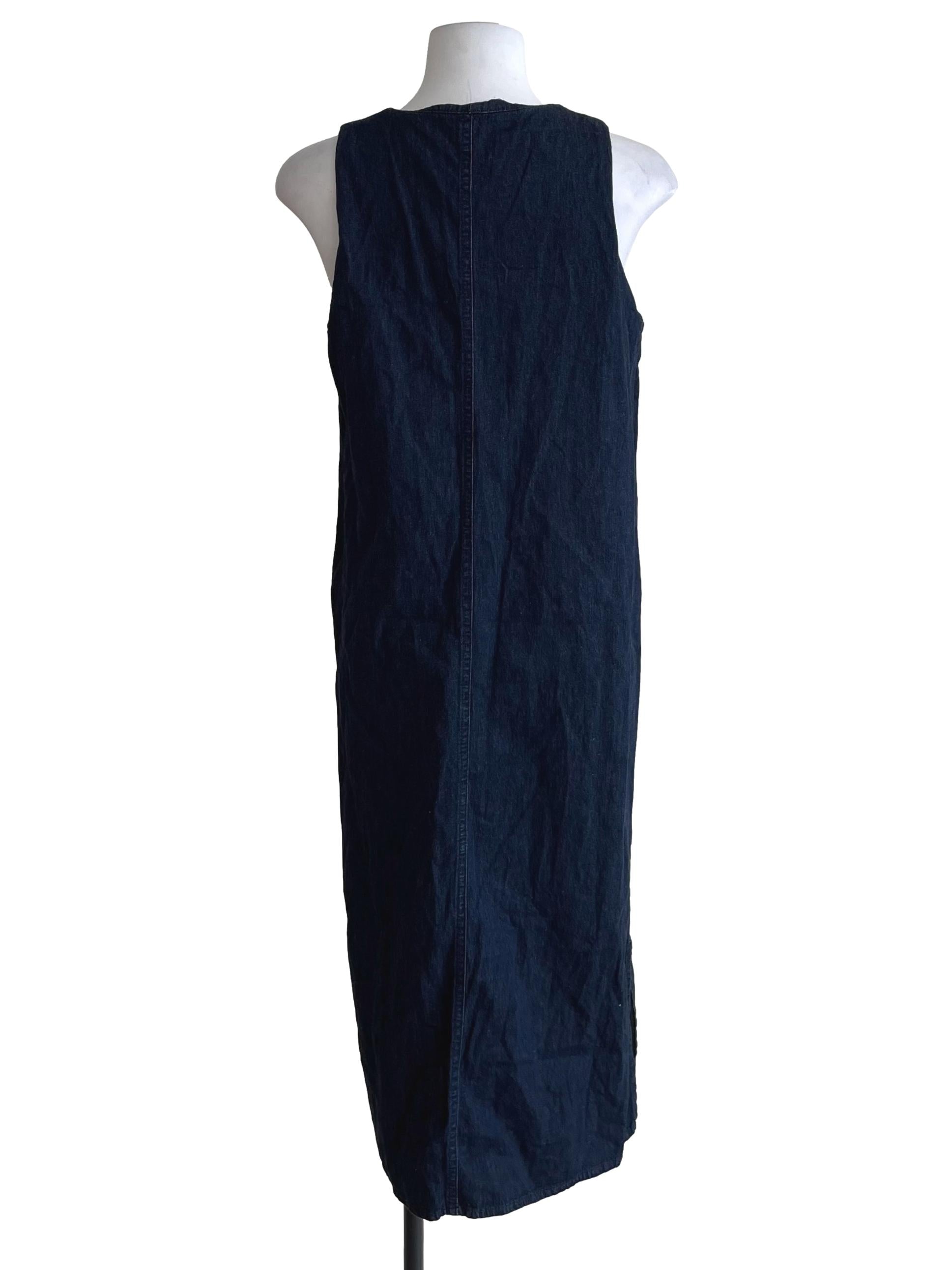 Denim Blue Denim Shift Dress
