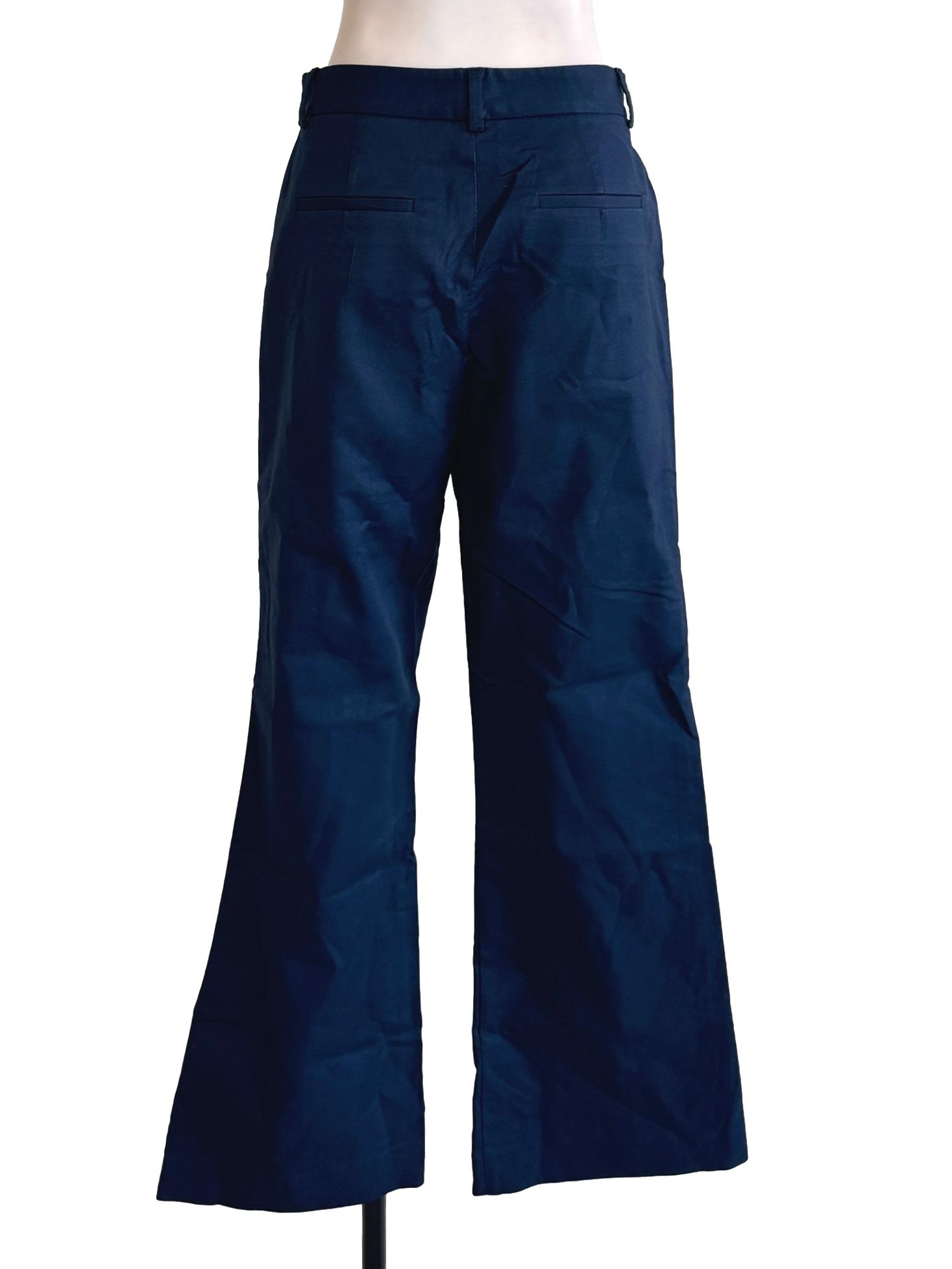 Peacock Blue Flare Pants