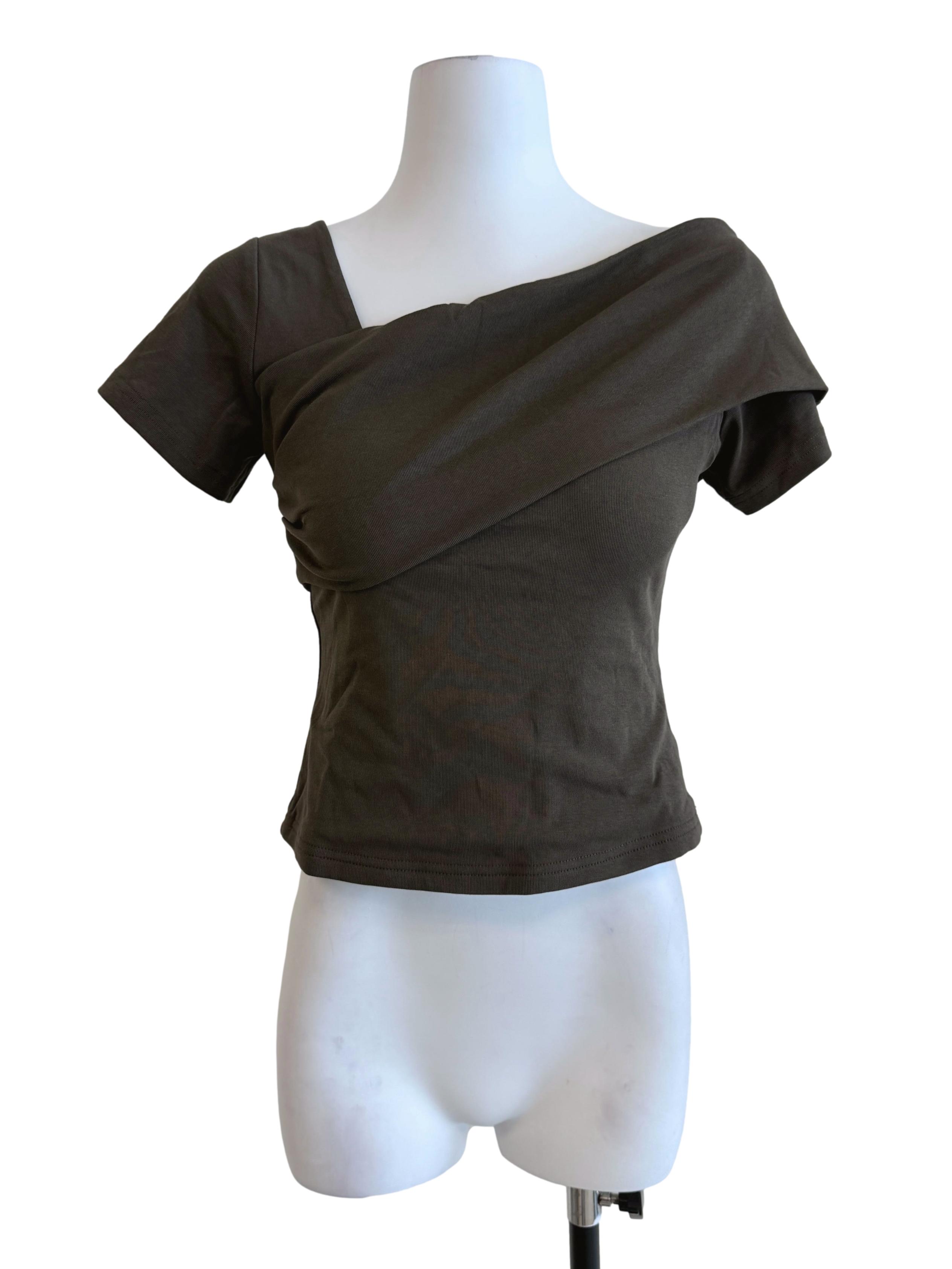 Pickle Green Padded T-Shirt