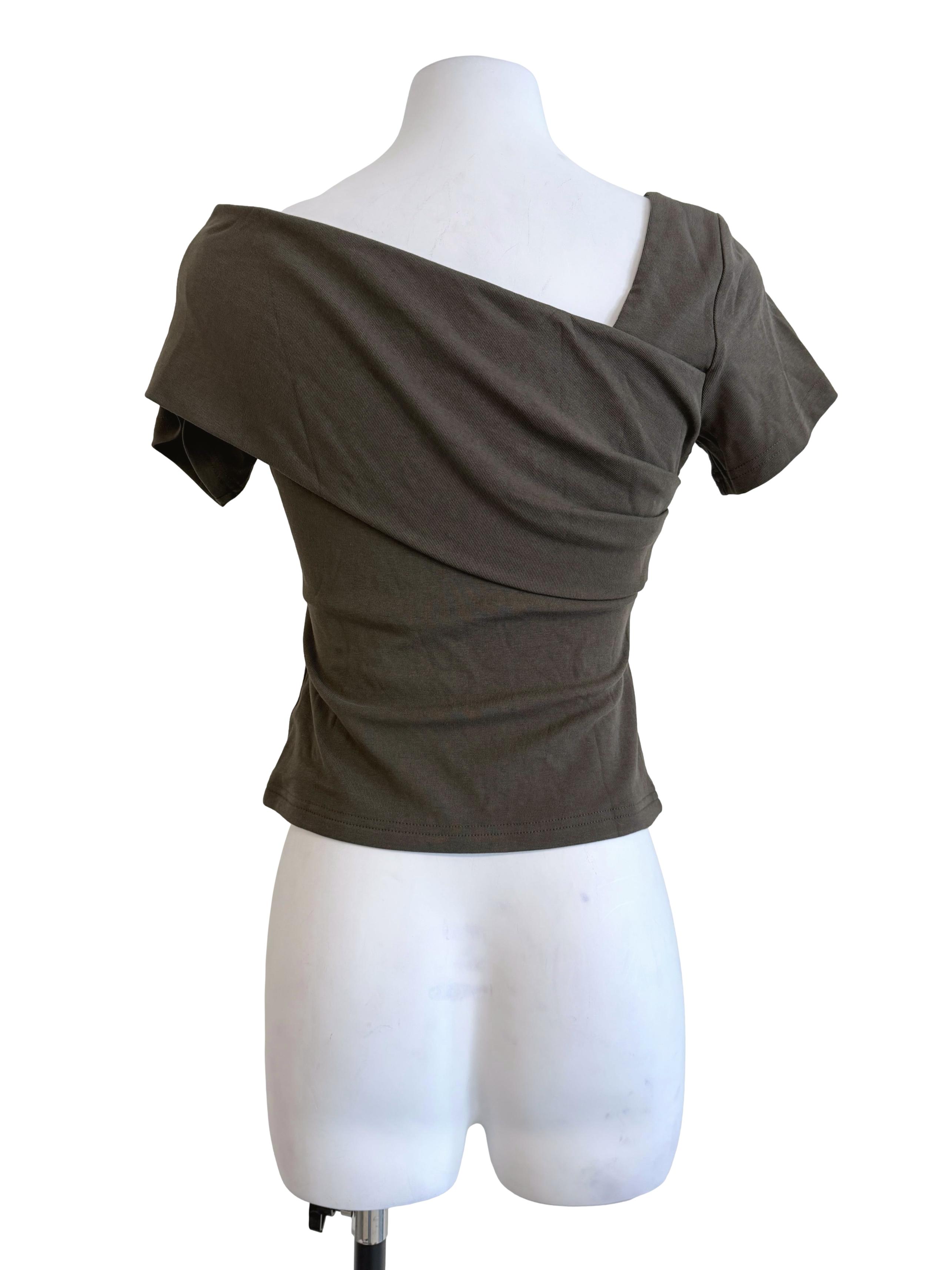 Pickle Green Padded T-Shirt