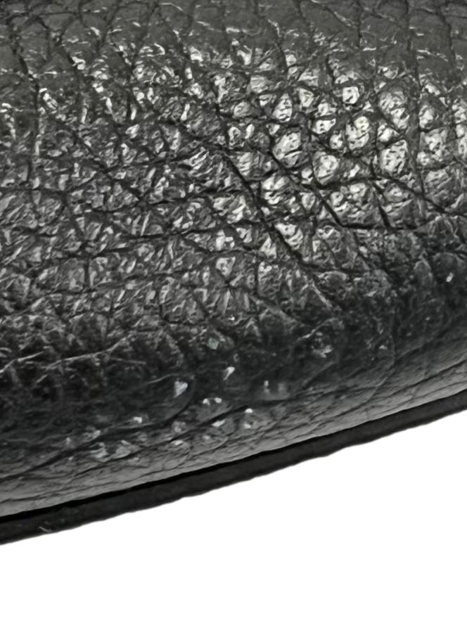 Black Leather Slouchy Bag